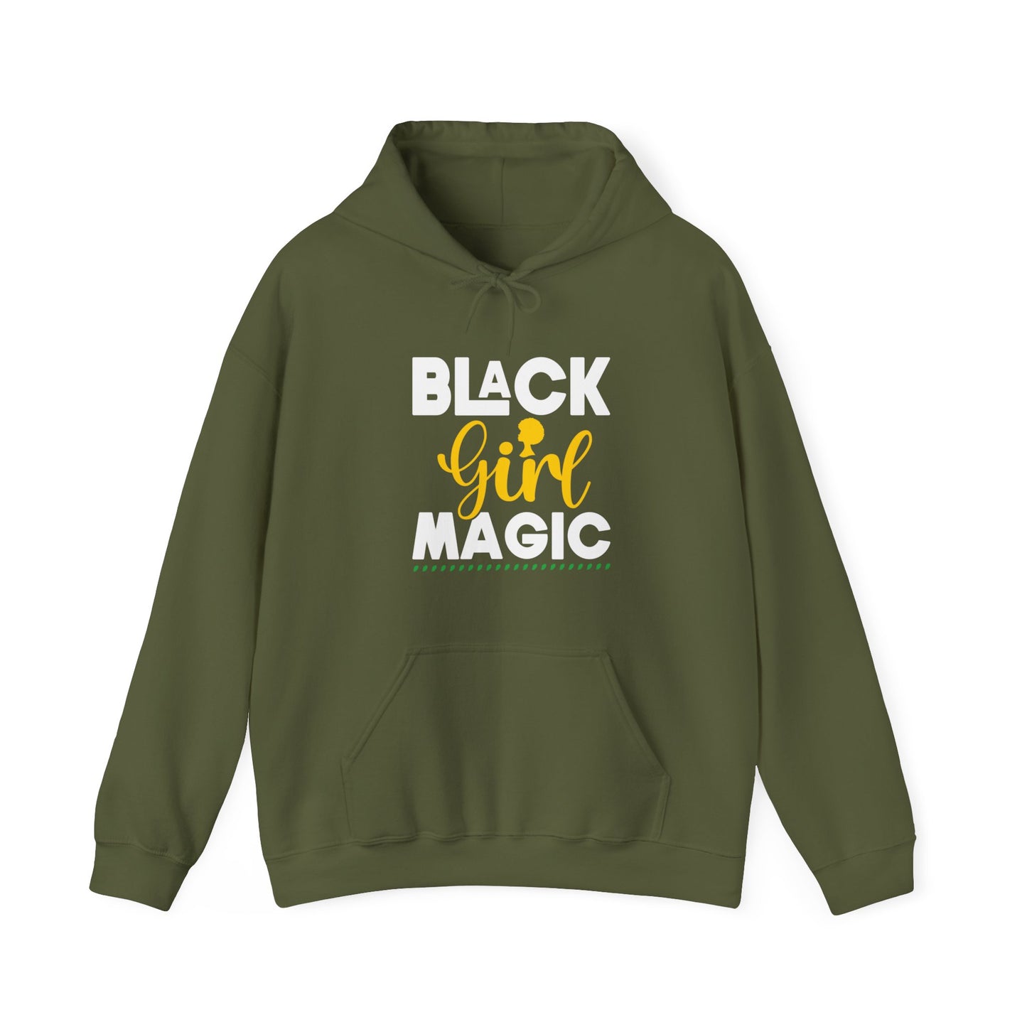Unisex Heavy Blend™ Hooded Sweatshirt - Black Girl Magic