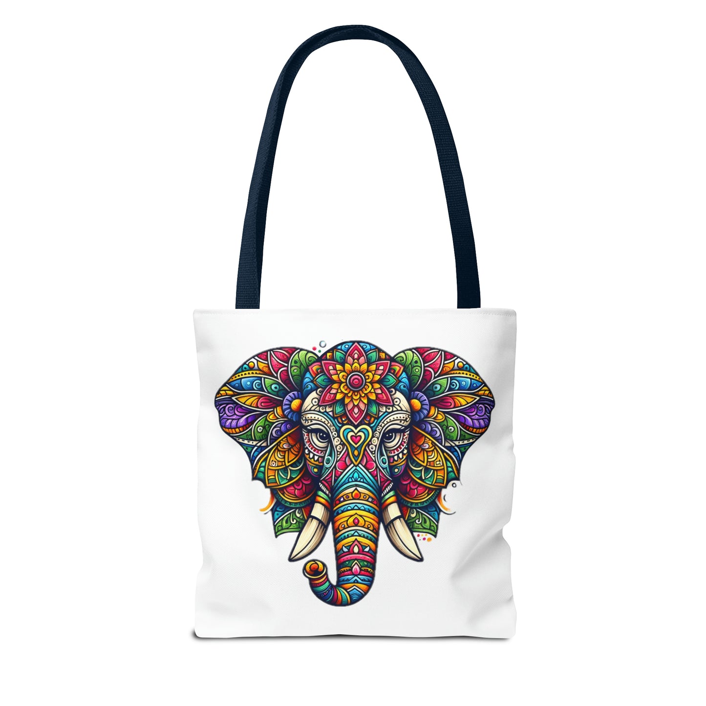 Tote Bag (AOP) - Elephant Mandala Design
