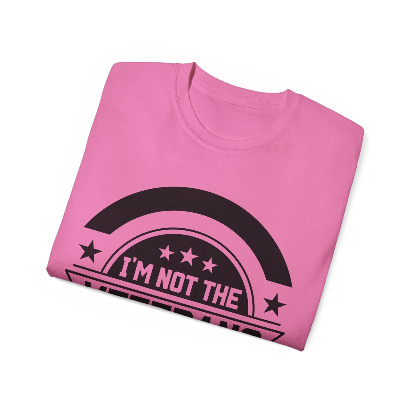 Unisex Ultra Cotton Tee- I am the Veteran