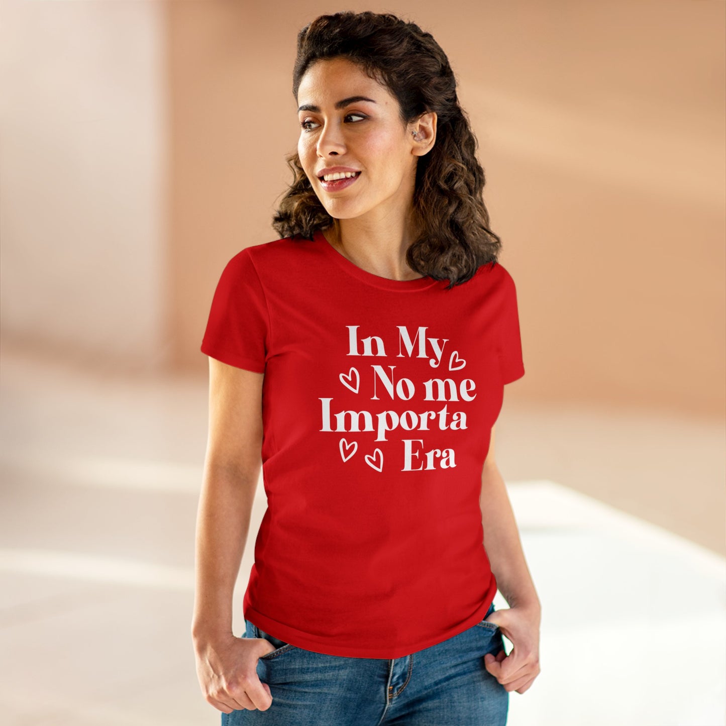Women's Midweight Cotton Tee - In my No Me Importa Era