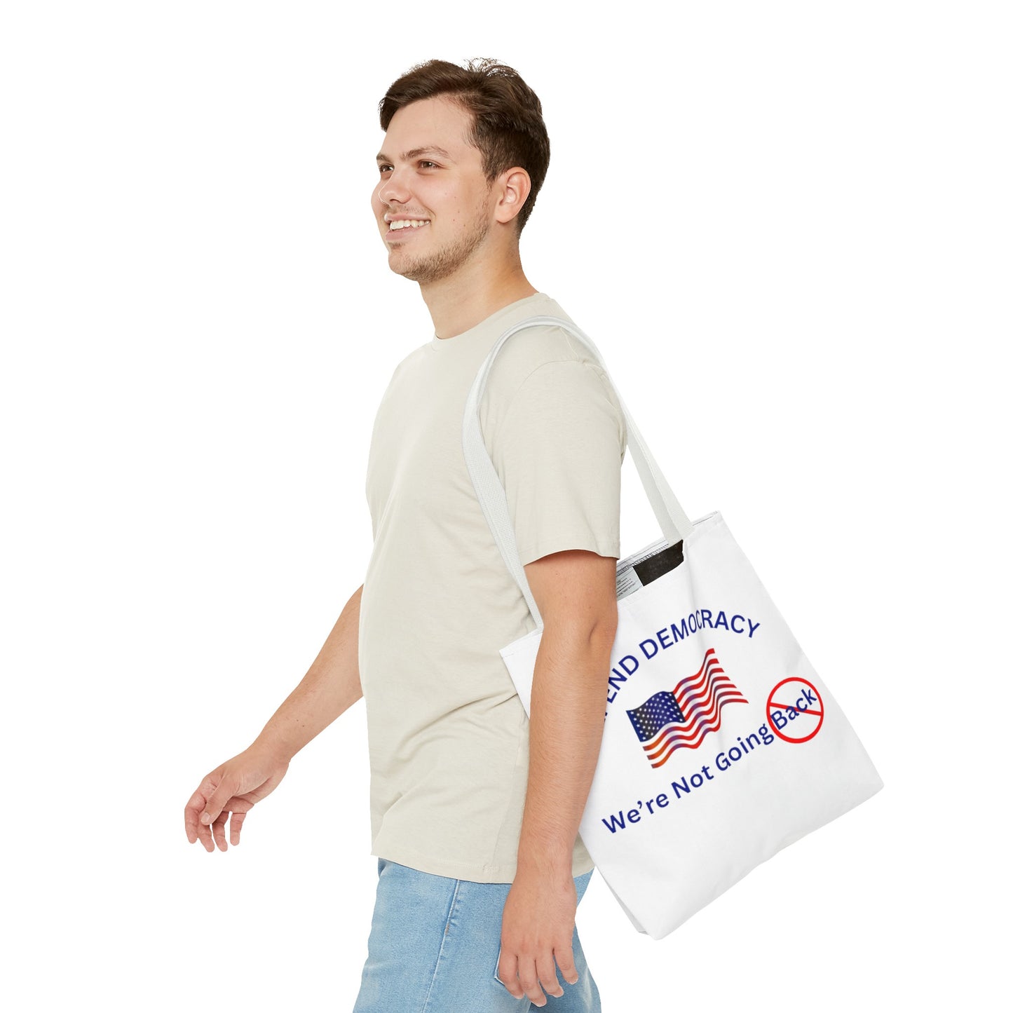 Tote Bag (AOP) - white