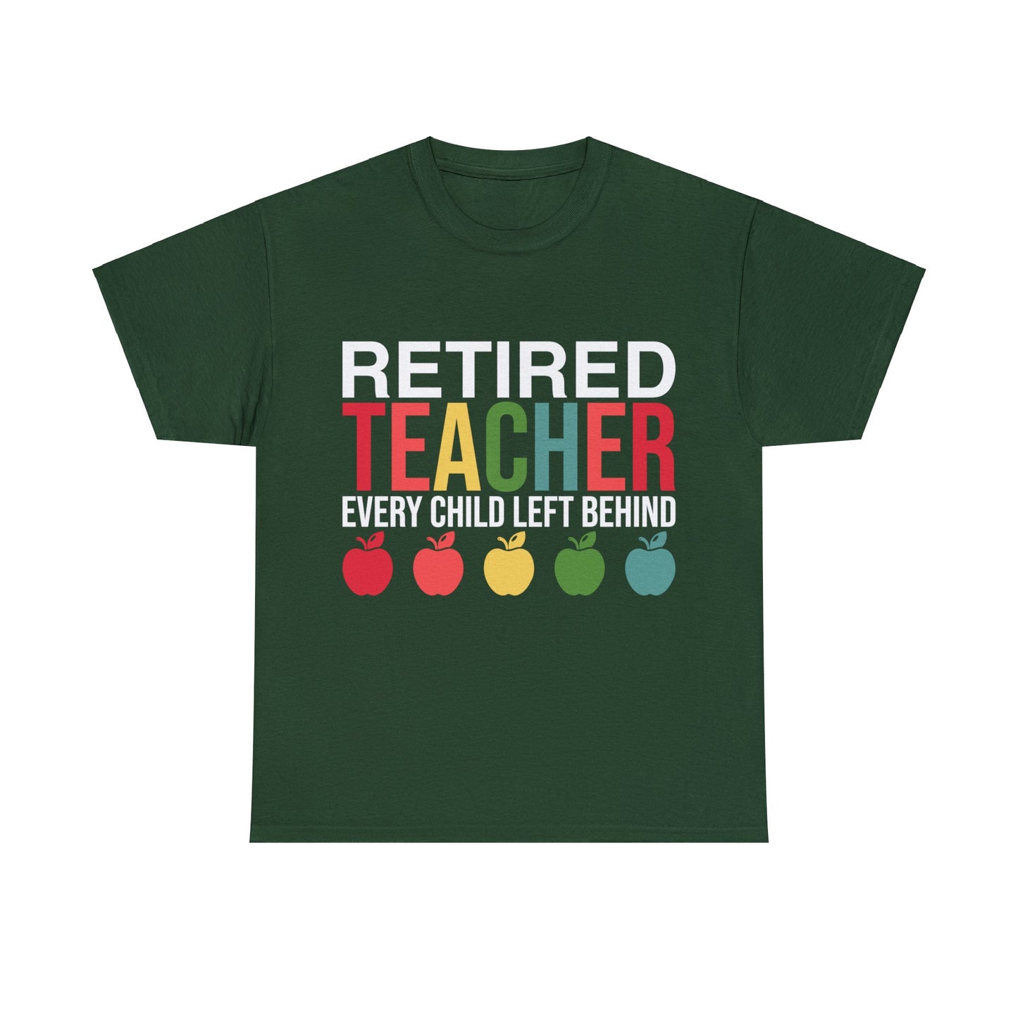 Unisex Heavy Cotton Tee - Retired Teacher