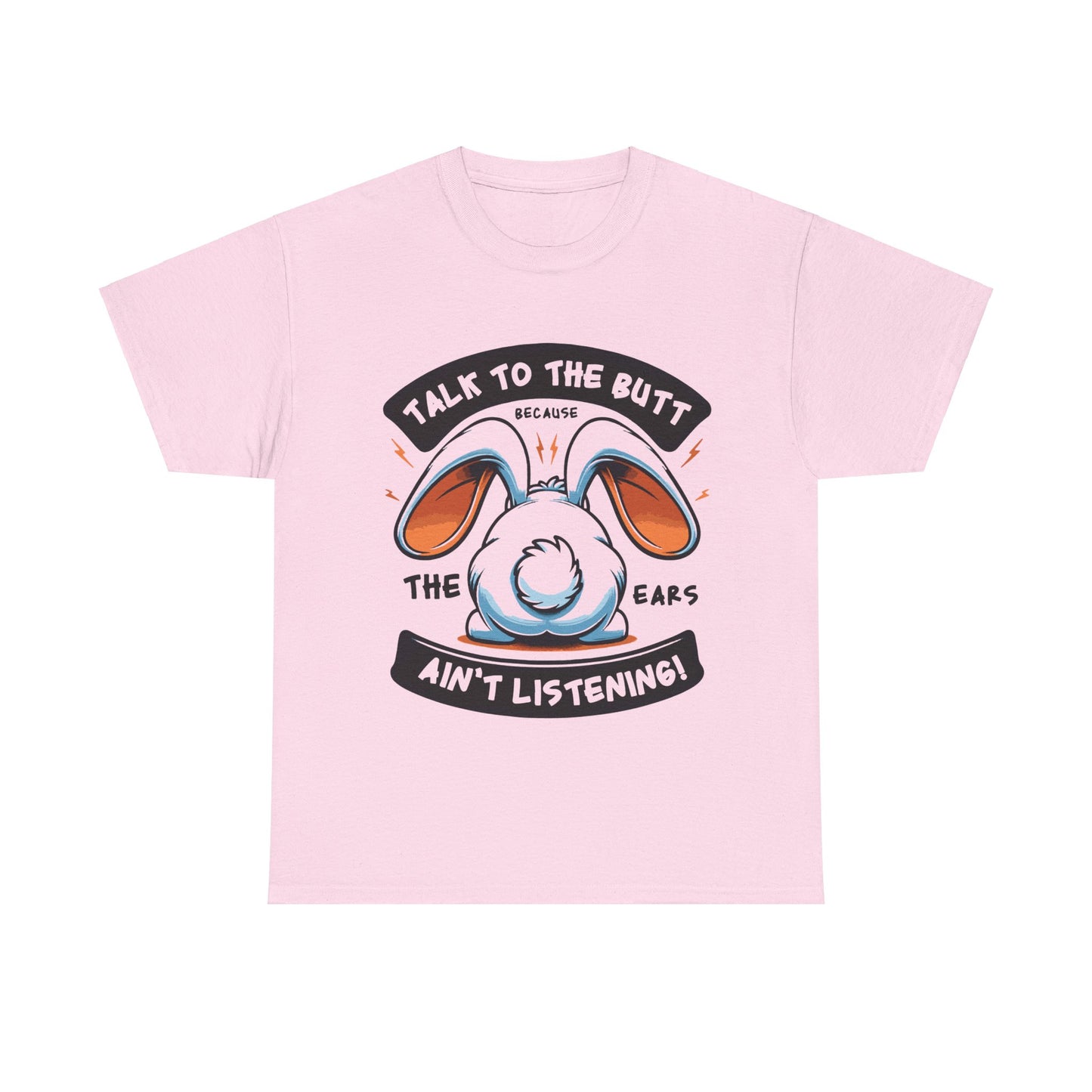 Unisex Heavy Cotton Tee - The ears aint listening