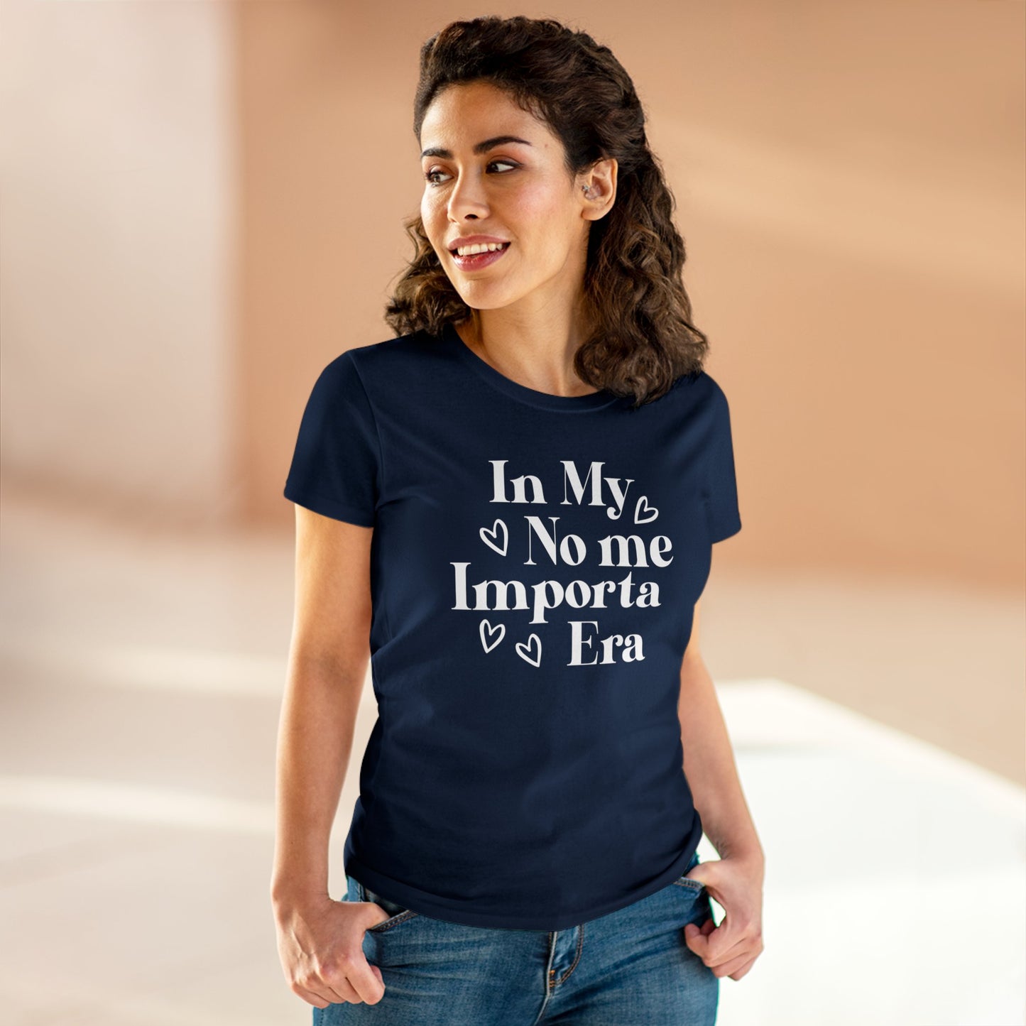 Women's Midweight Cotton Tee - In my No Me Importa Era