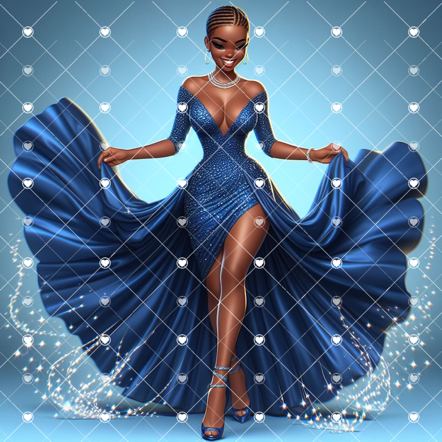 Elegant and Proud - Digital Art - Digital File