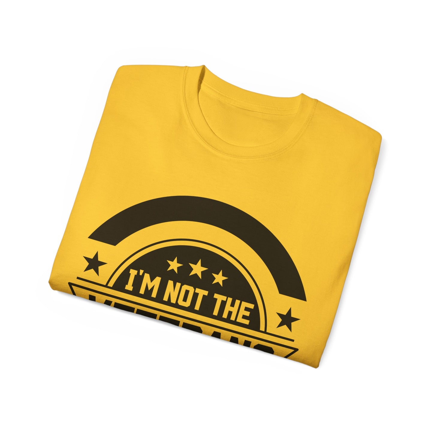 Unisex Ultra Cotton Tee- I am the Veteran