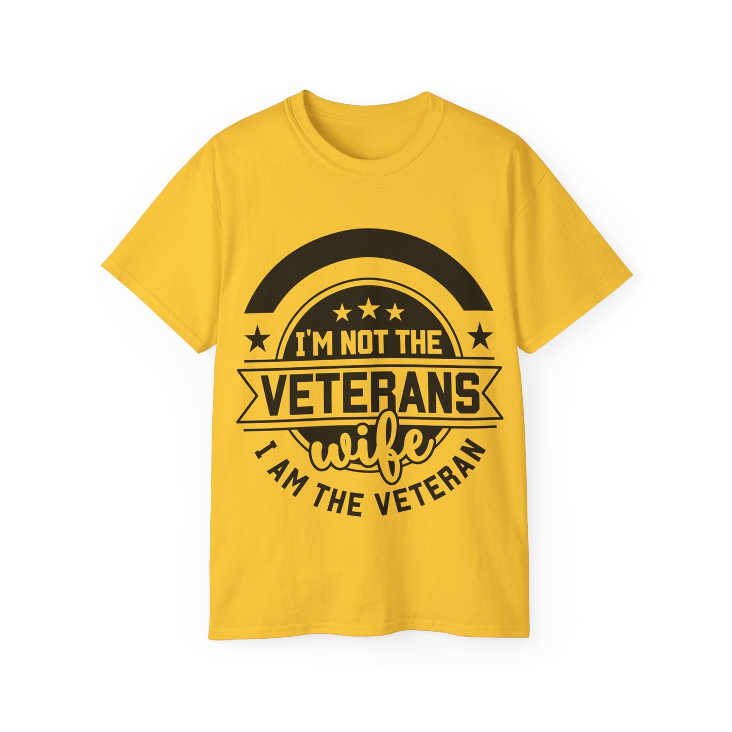 Unisex Ultra Cotton Tee- I am the Veteran