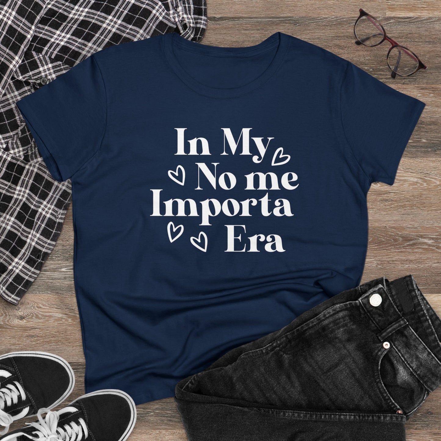 Women's Midweight Cotton Tee - In my No Me Importa Era