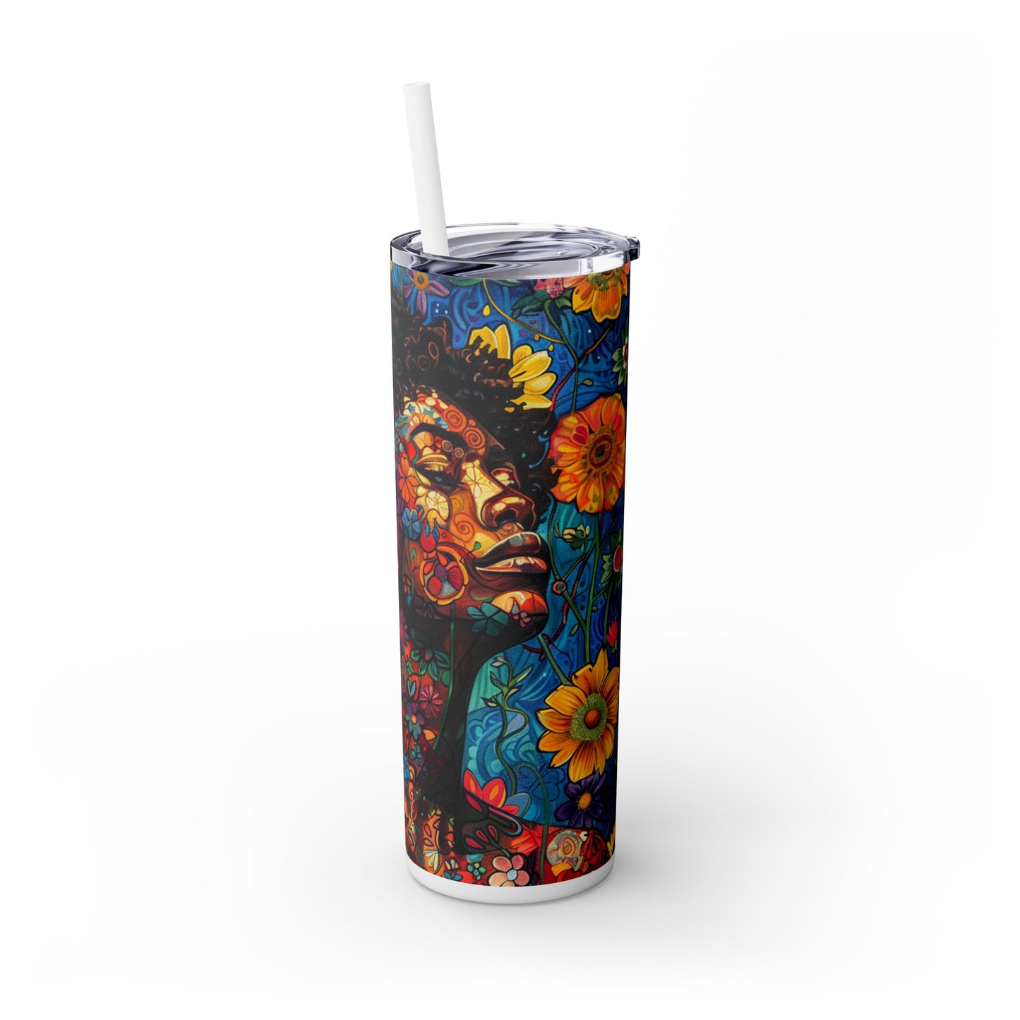 Skinny Tumbler with Straw, 20oz