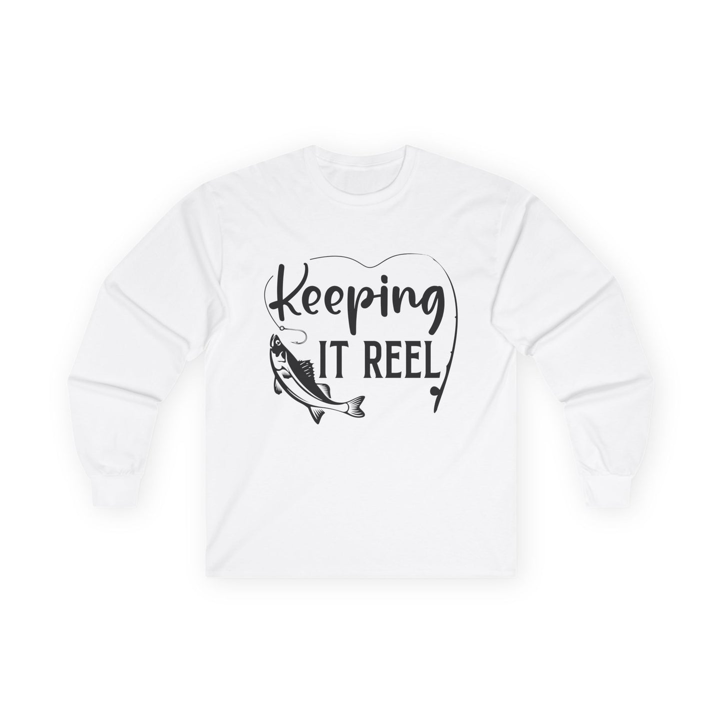 Fishing Enthusiast Long Sleeve Tee - Keeping It Reel