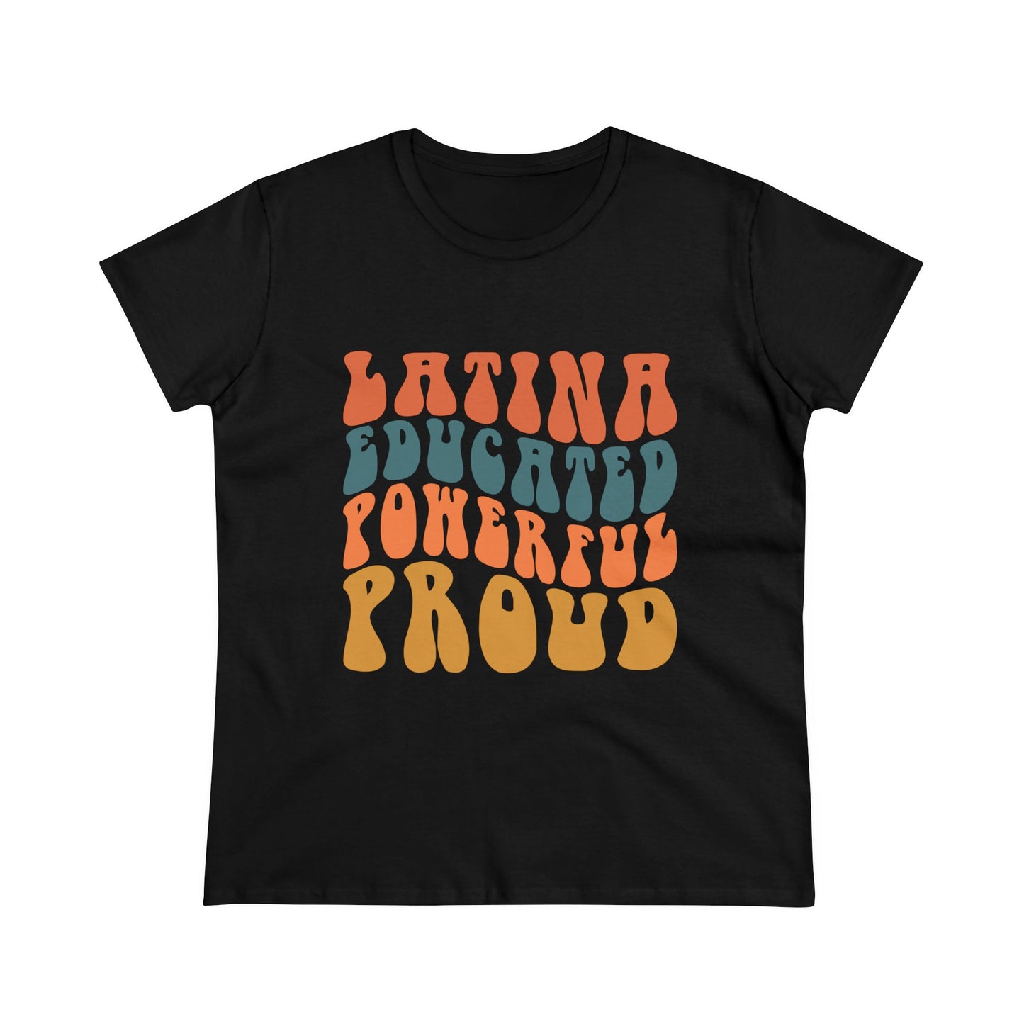 Women's Midweight Cotton Tee - Latina Pride