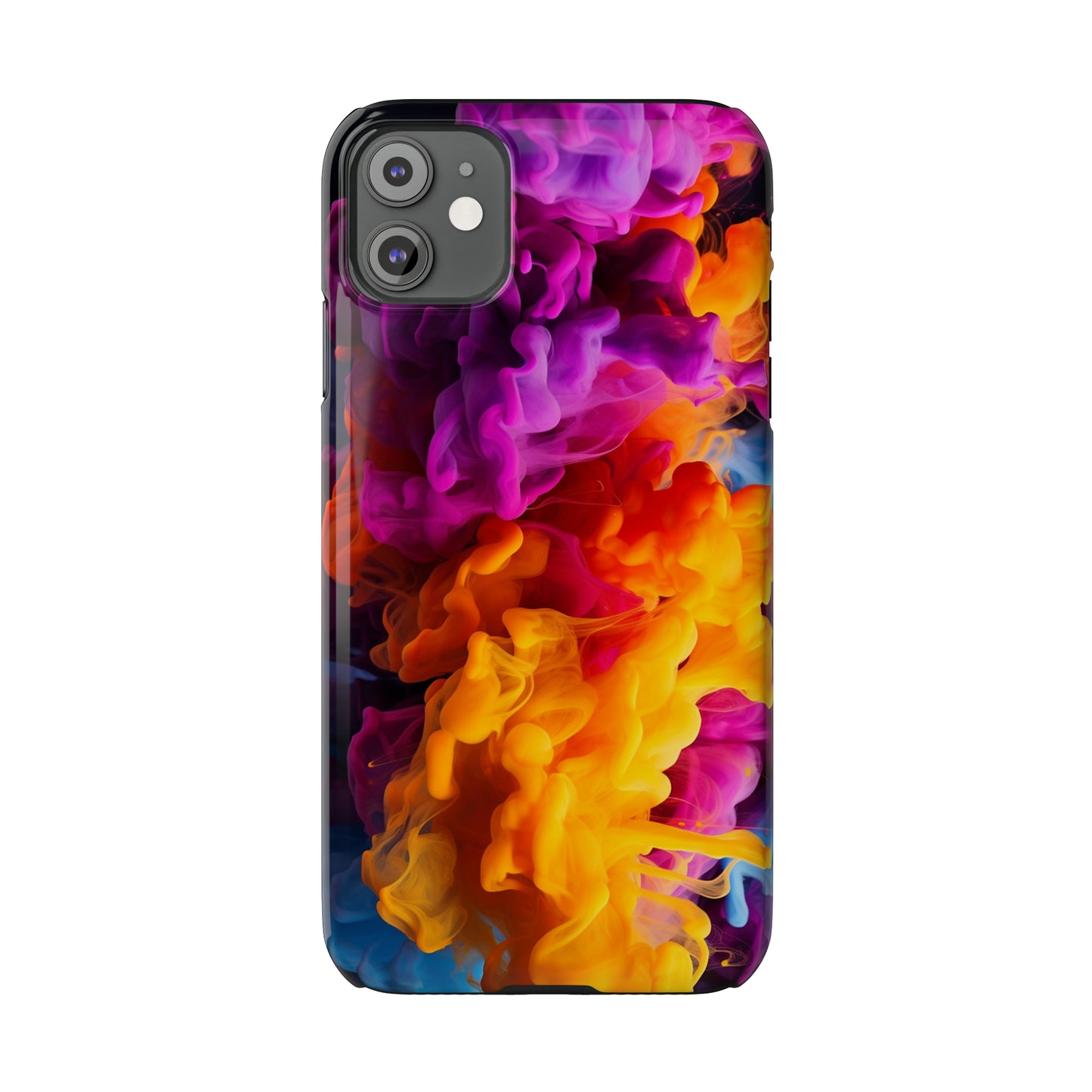Slim Phone Cases - Colorful Smoke