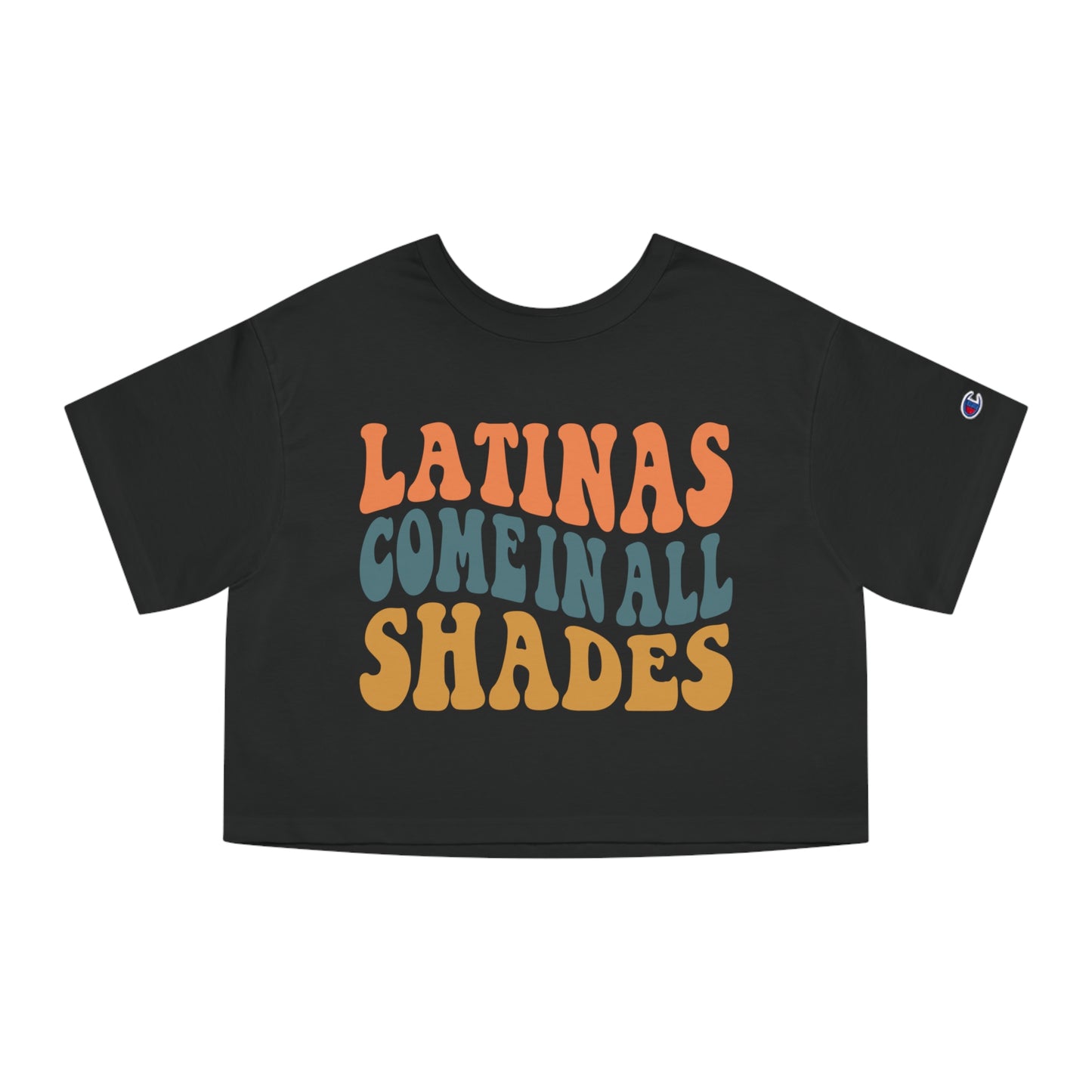 Champion Women's Heritage Cropped T-Shirt - Latinas Come in all Shades