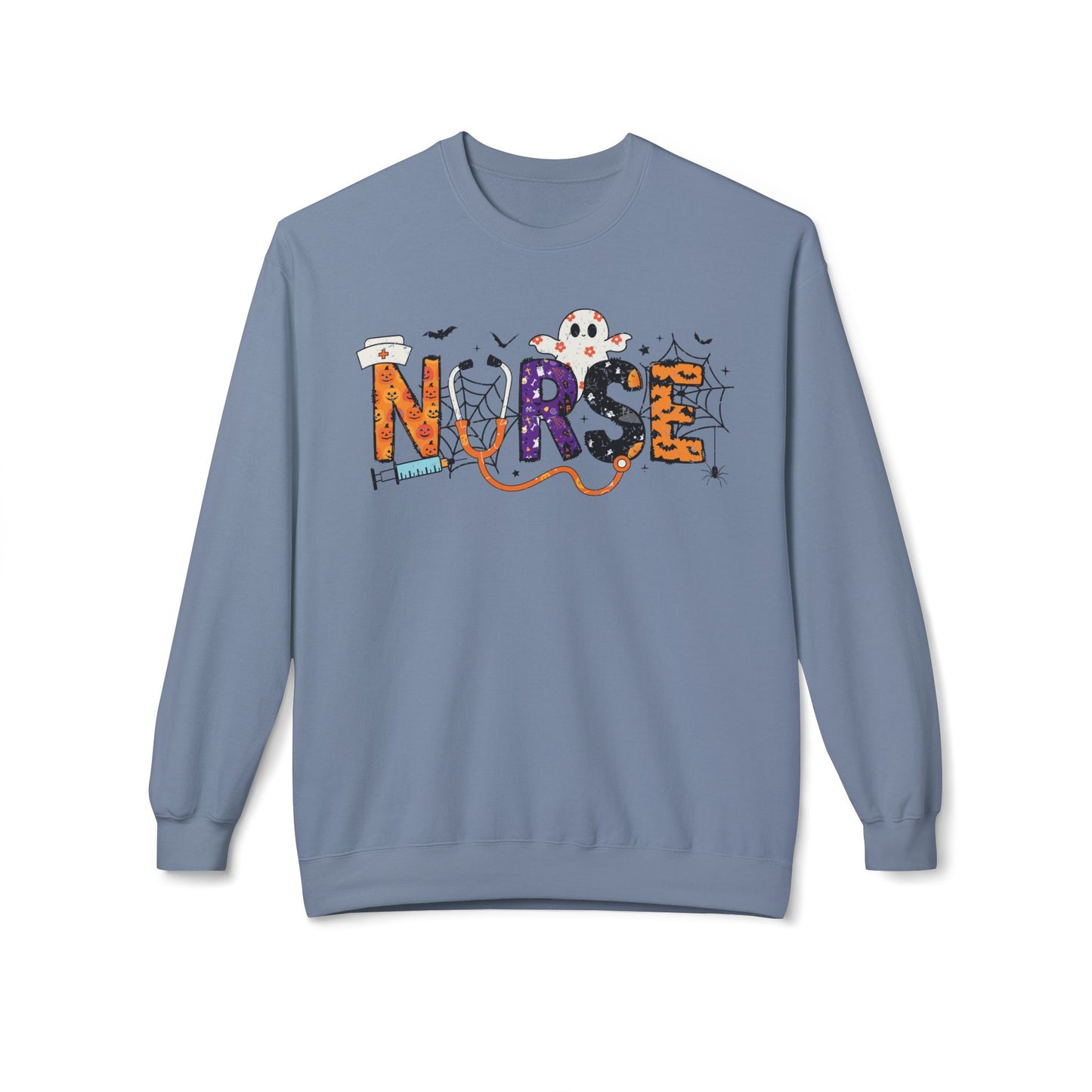 Unisex Midweight Softstyle Fleece Crewneck Sweatshirt - Nurse