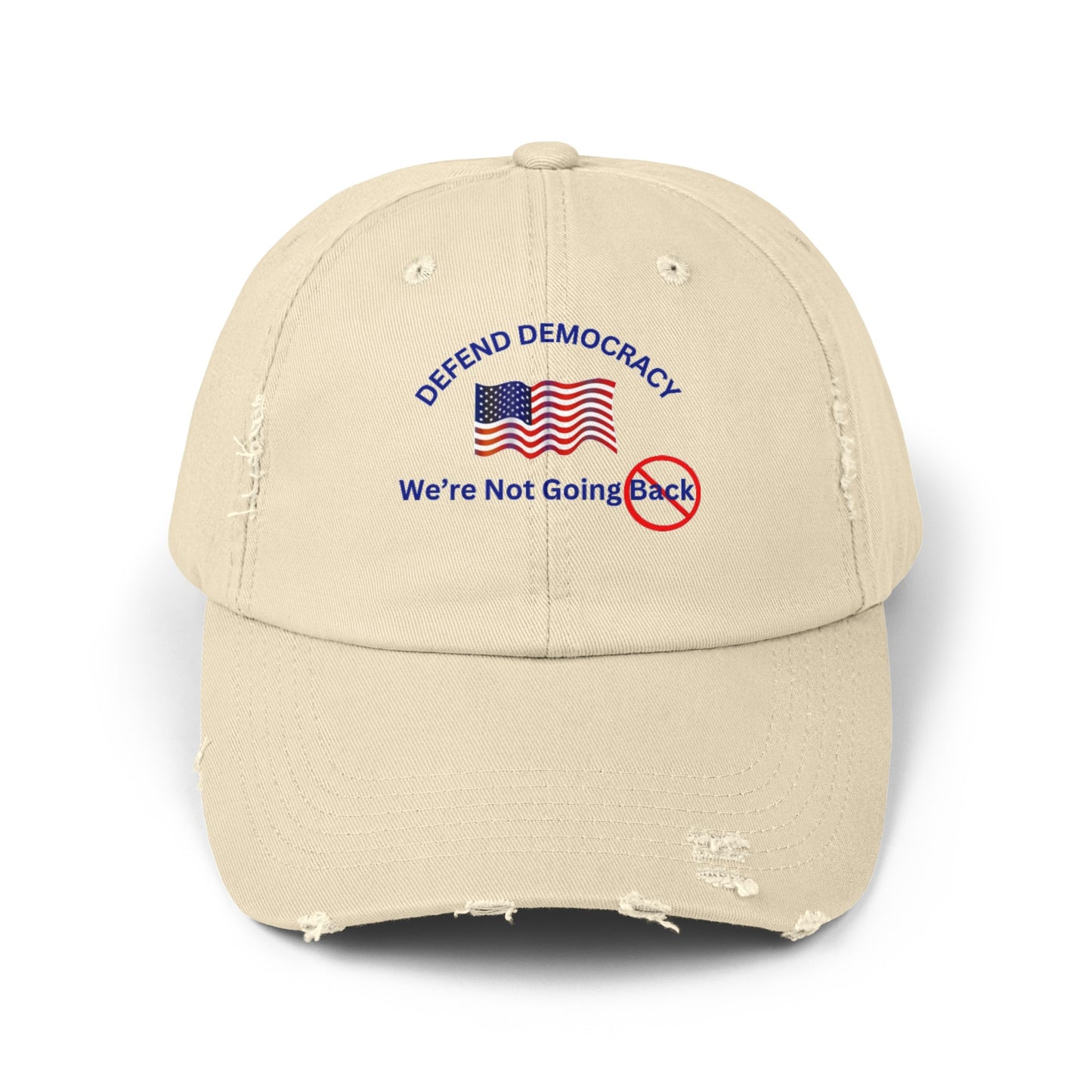 Unisex Distressed Cap