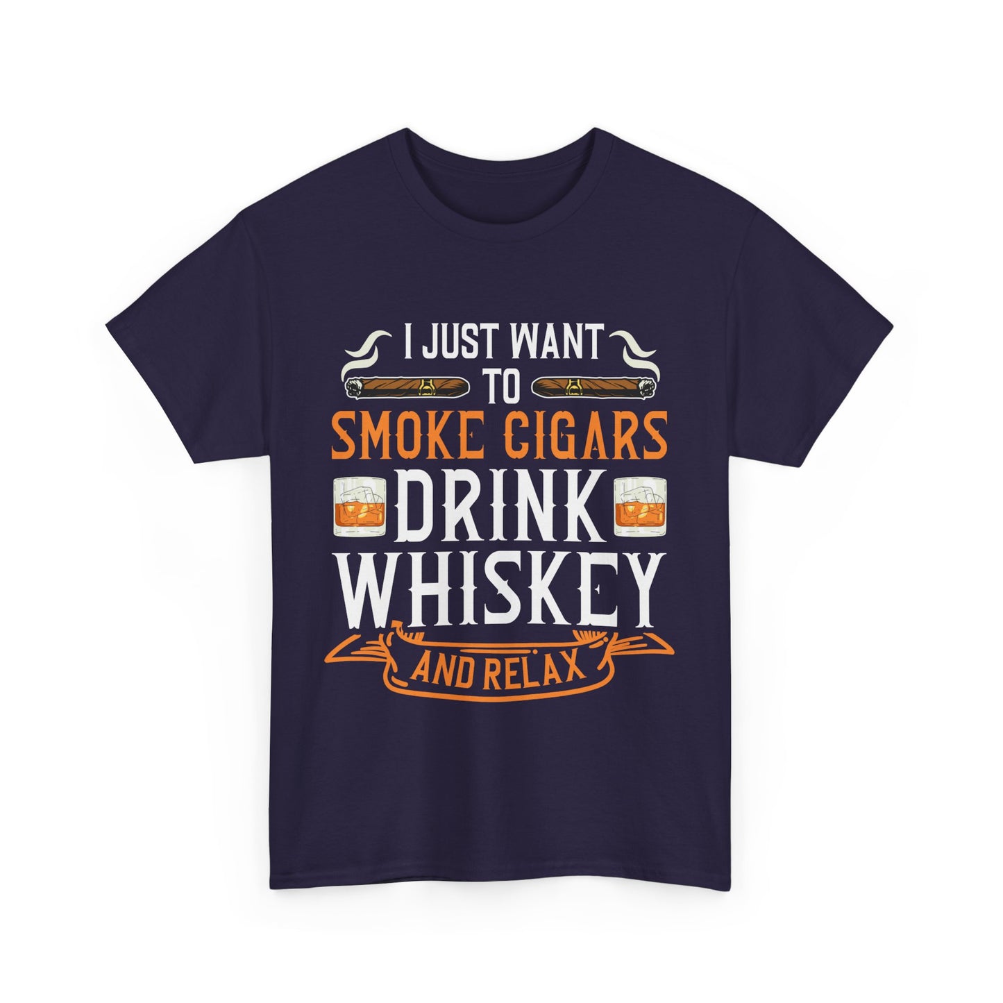 Unisex Heavy Cotton Tee - Drink Whiskey