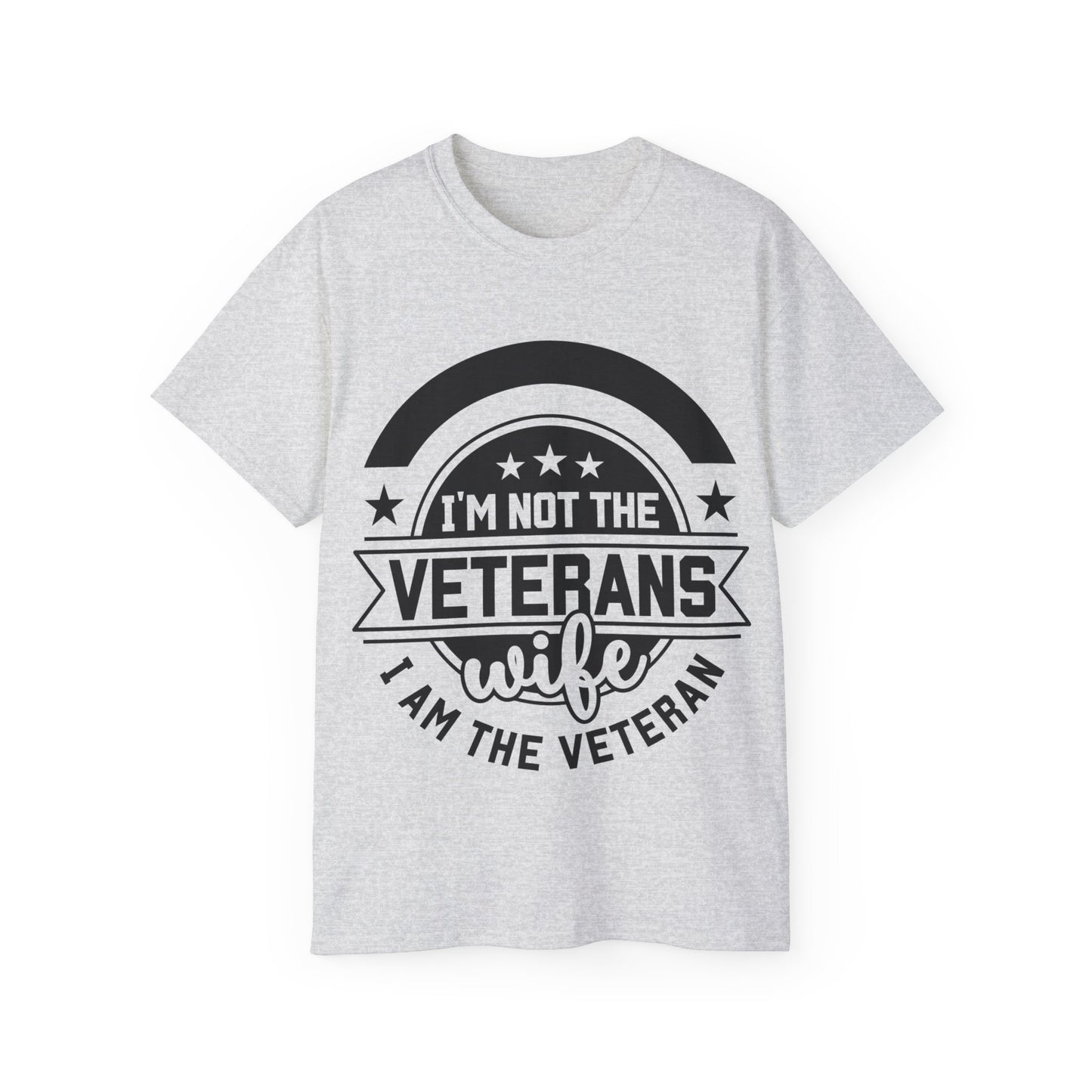 Unisex Ultra Cotton Tee- I am the Veteran