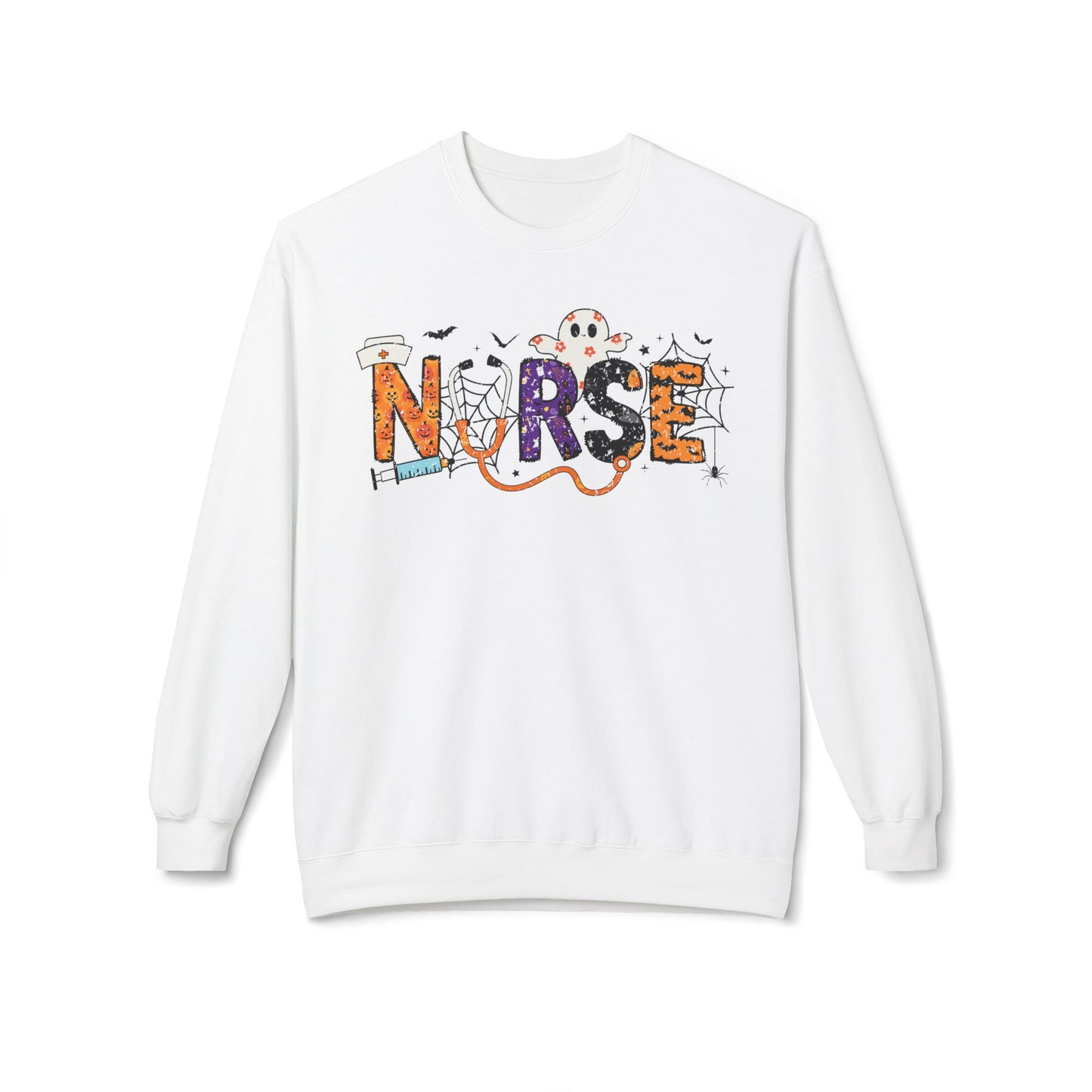 Unisex Midweight Softstyle Fleece Crewneck Sweatshirt - Nurse