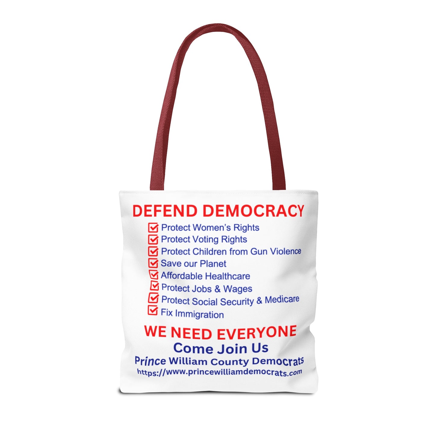 Tote Bag (AOP) - white