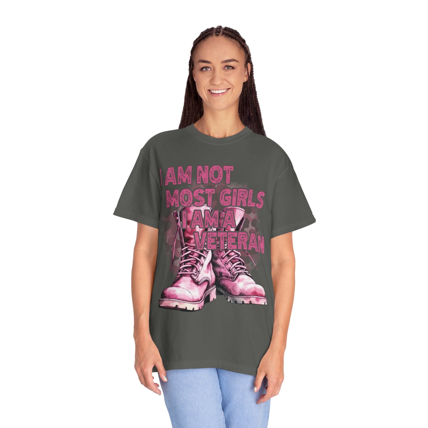 Unisex Garment-Dyed T-shirt - Female Veterans