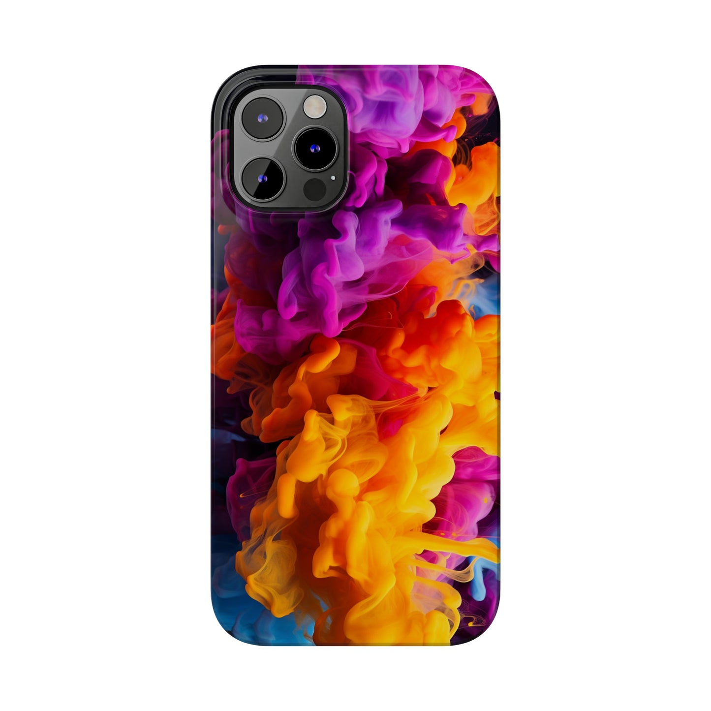 Slim Phone Cases - Colorful Smoke