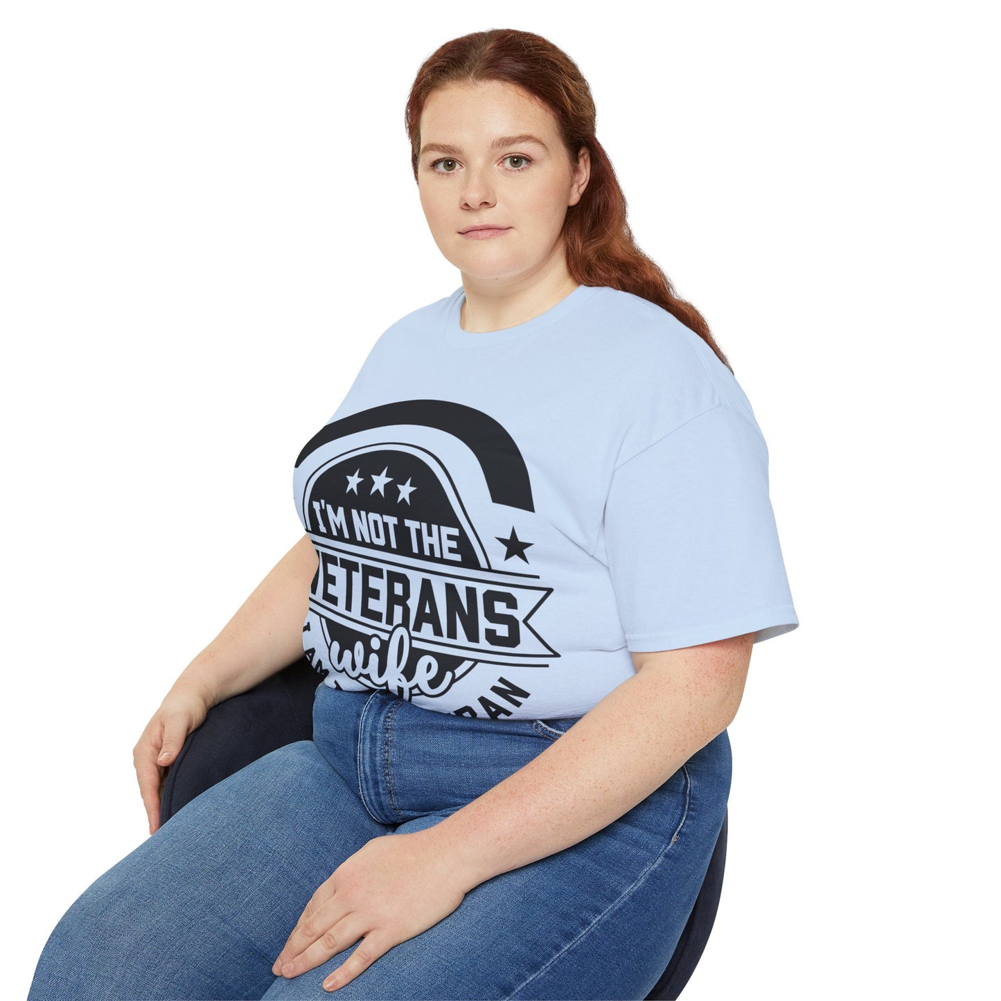 Unisex Ultra Cotton Tee- I am the Veteran