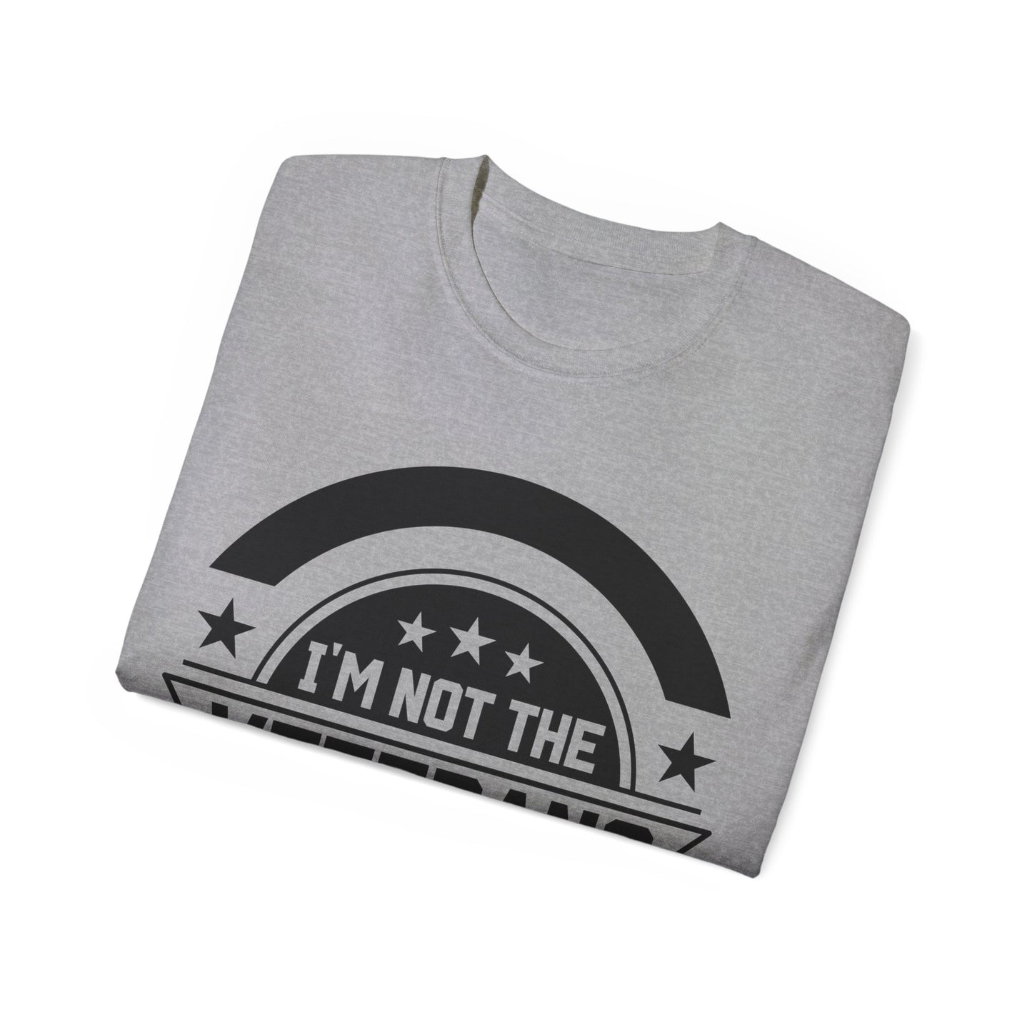 Unisex Ultra Cotton Tee- I am the Veteran