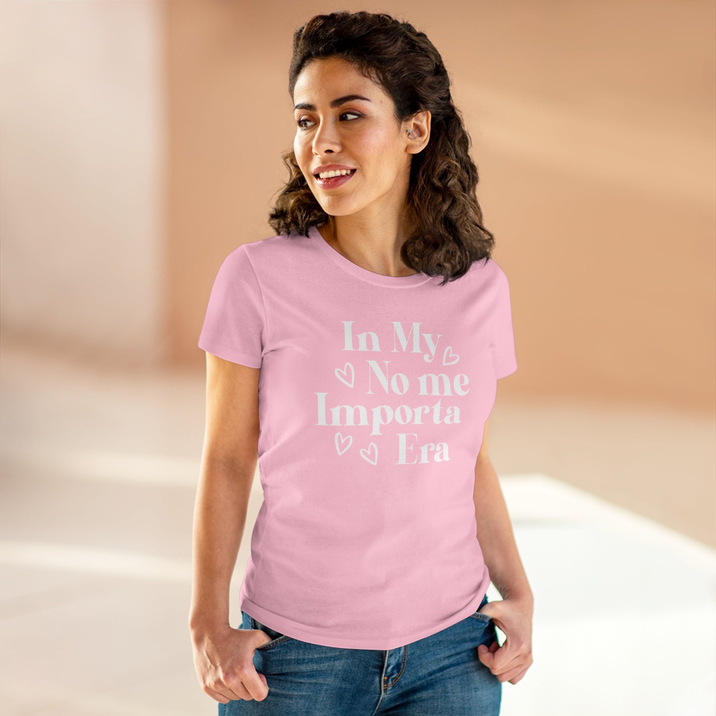 Women's Midweight Cotton Tee - In my No Me Importa Era