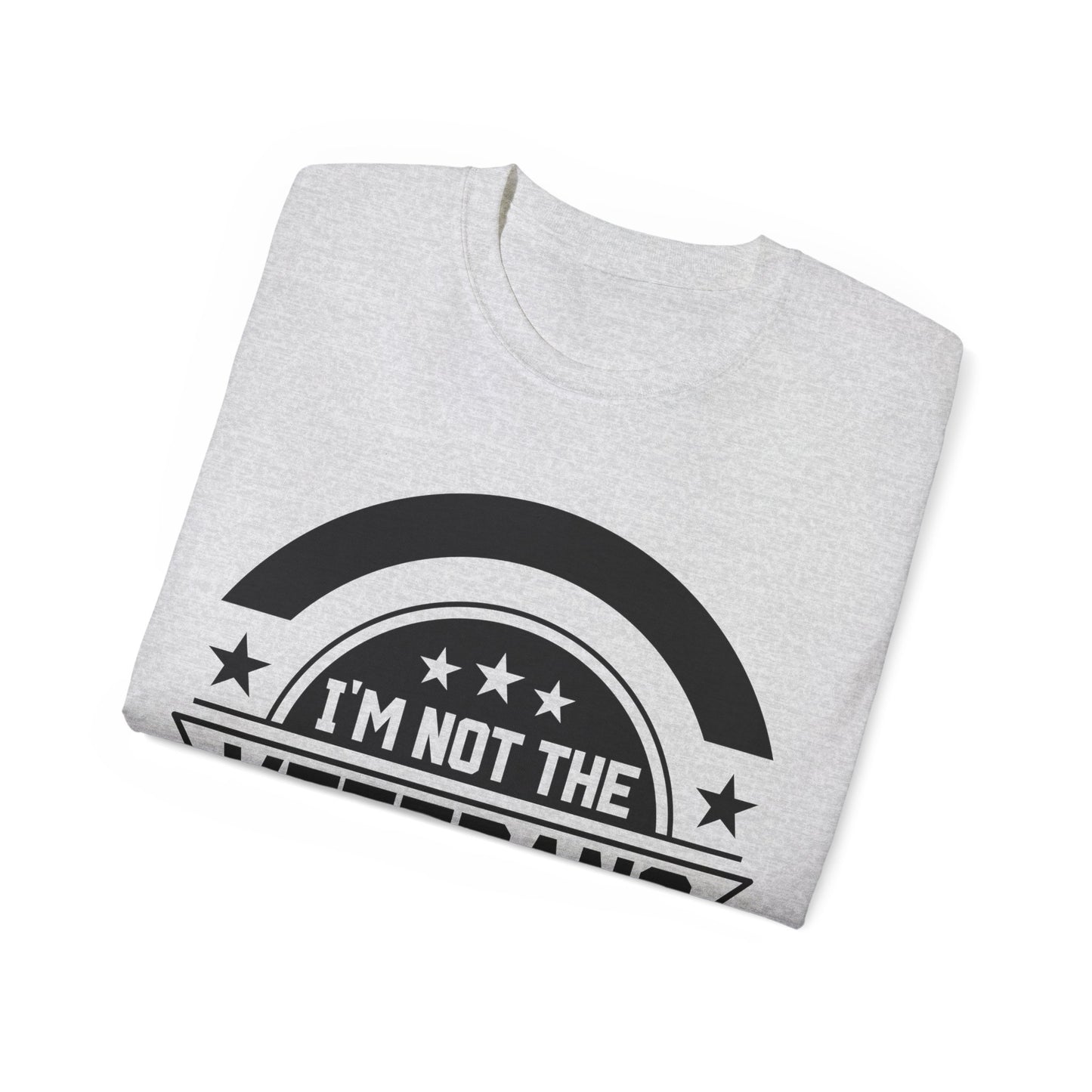 Unisex Ultra Cotton Tee- I am the Veteran