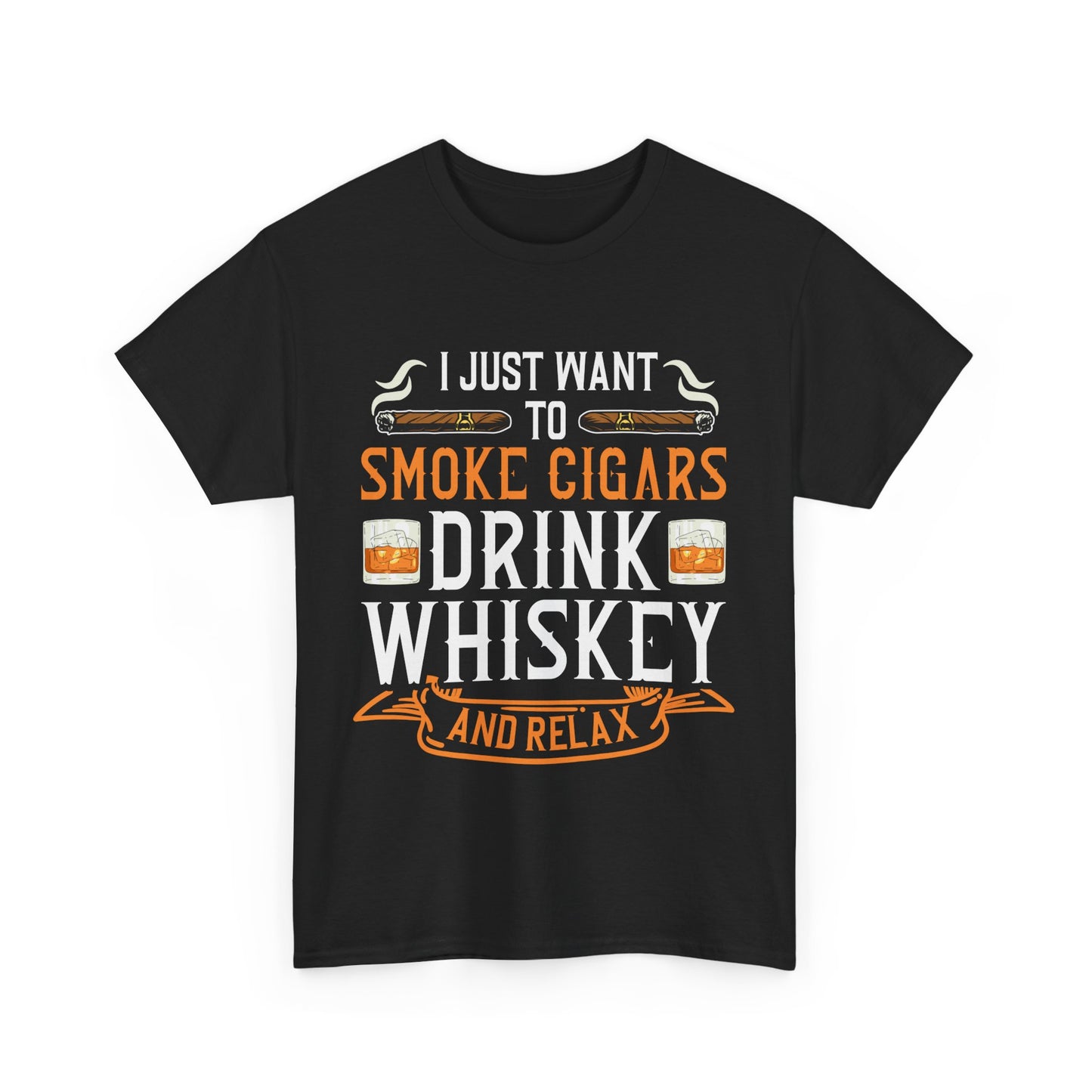 Unisex Heavy Cotton Tee - Drink Whiskey
