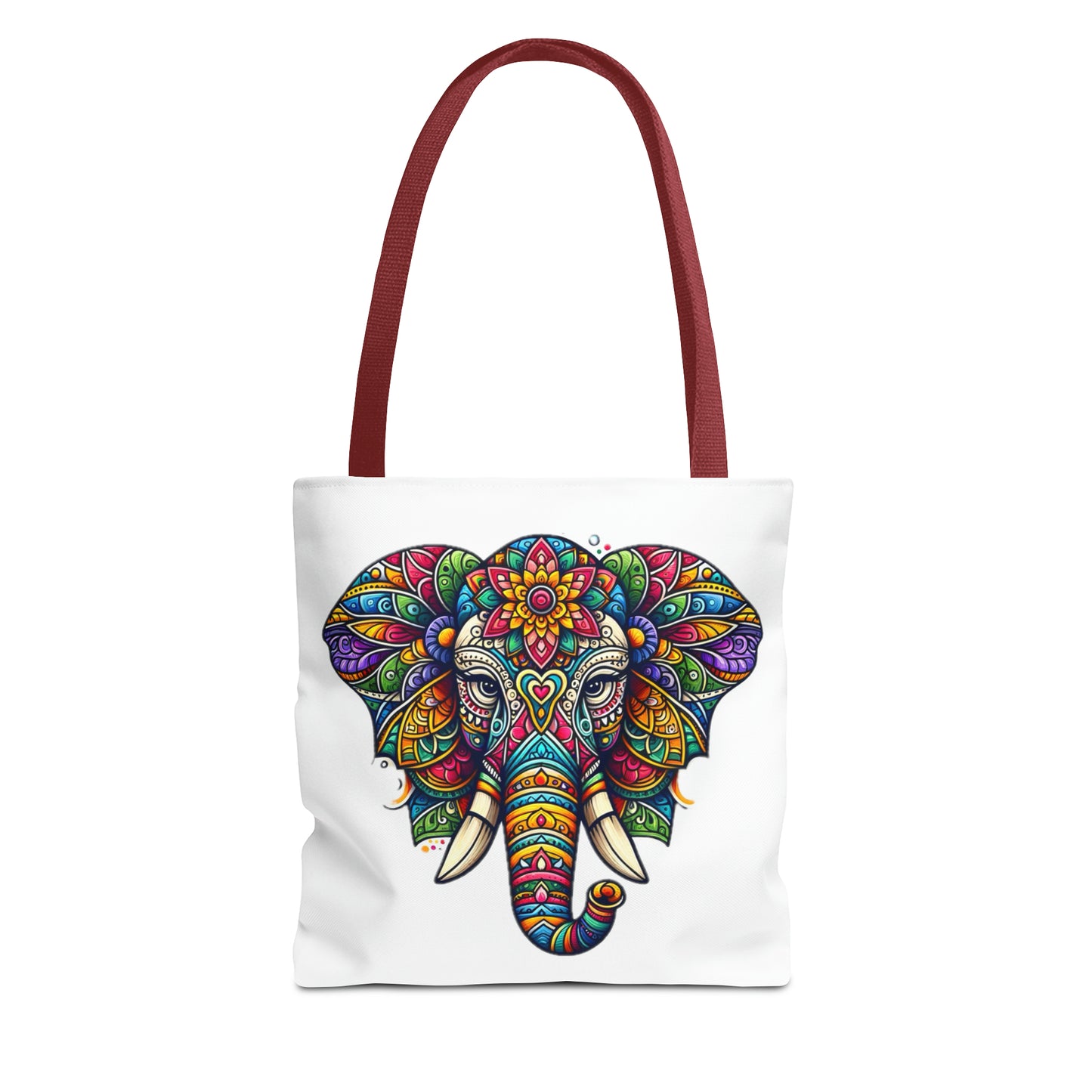 Tote Bag (AOP) - Elephant Mandala Design