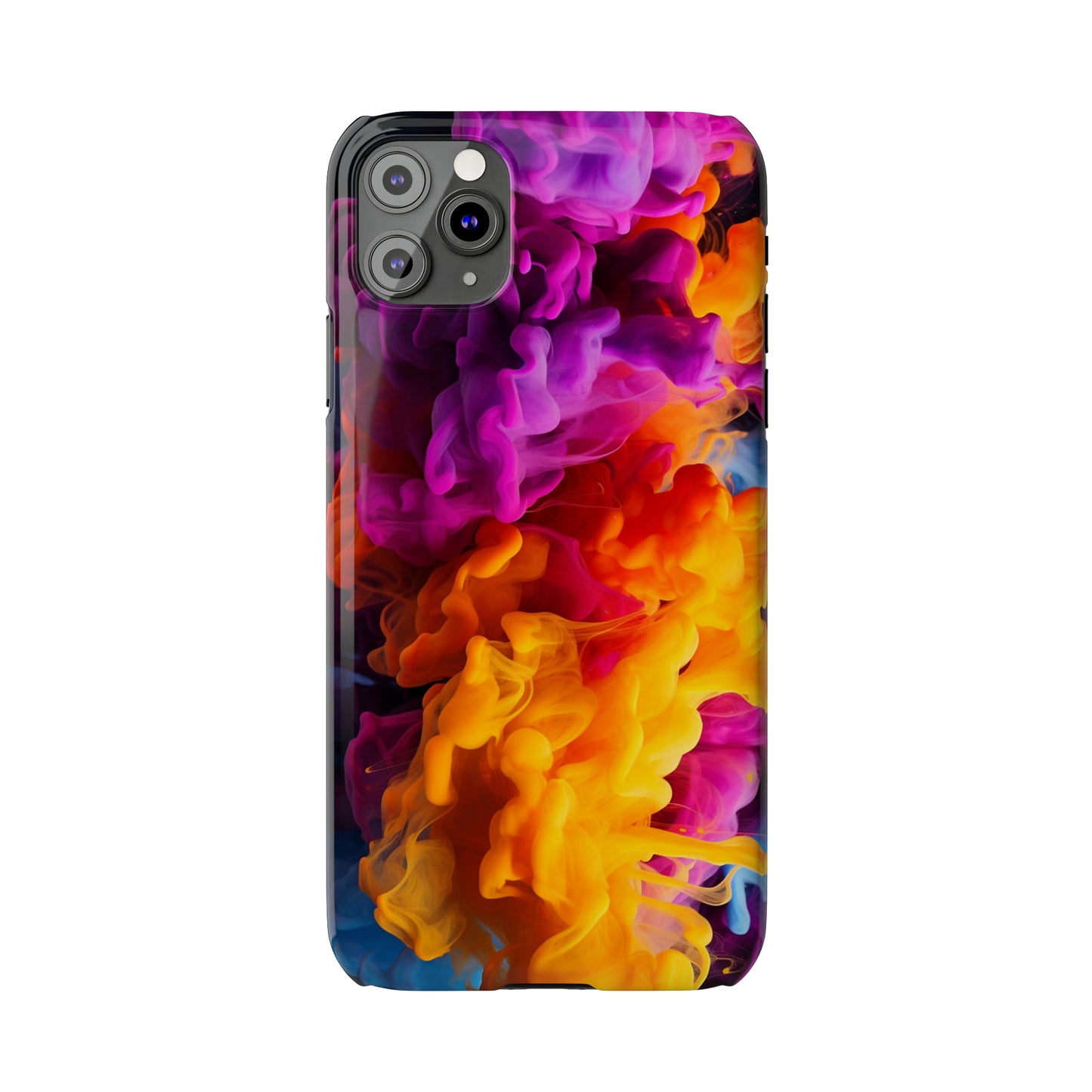 Slim Phone Cases - Colorful Smoke
