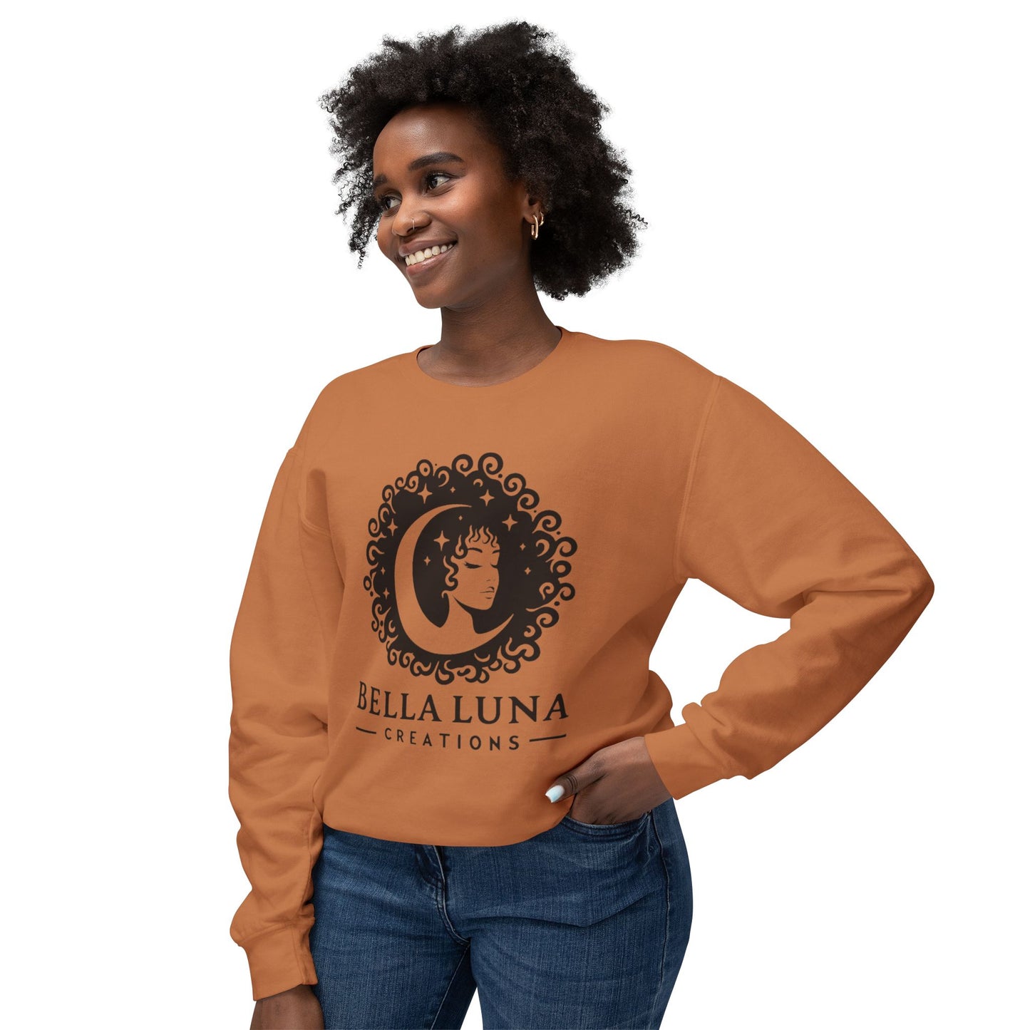 Unisex Lightweight Crewneck Sweatshirt - Bella Luna Creations Sweatshirt