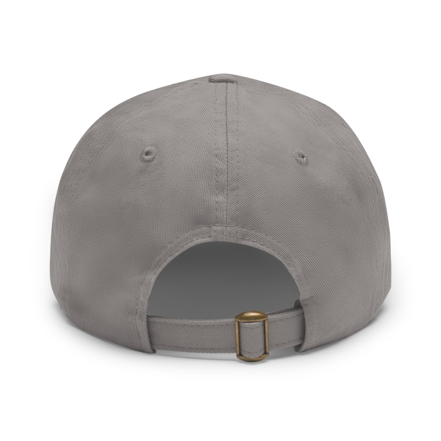 Dad Hat with Leather Patch (Rectangle) - WeFish2