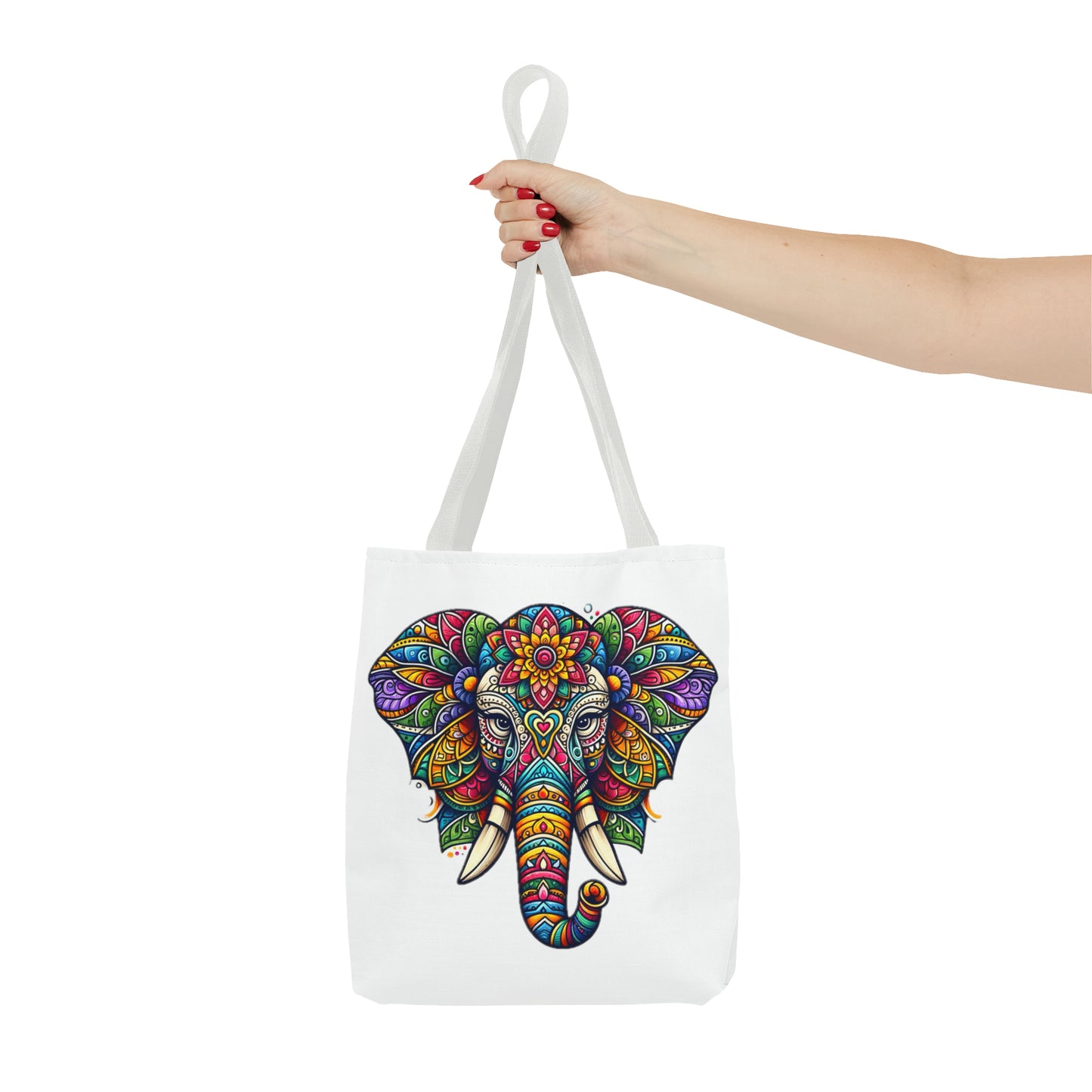 Tote Bag (AOP) - Elephant Mandala Design