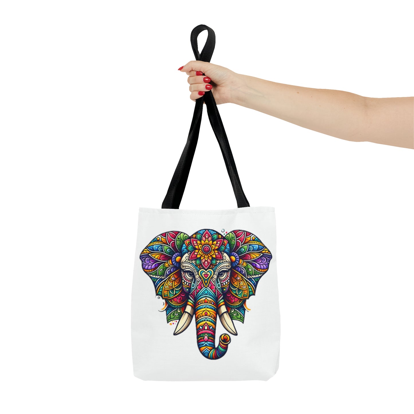 Tote Bag (AOP) - Elephant Mandala Design