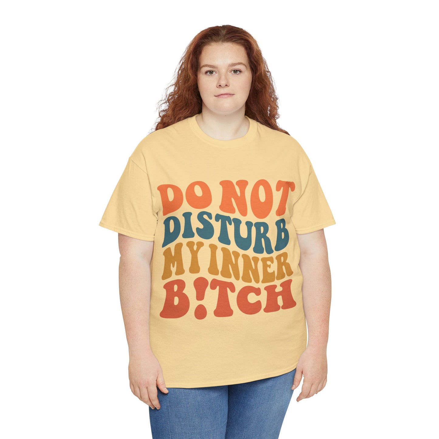Unisex Heavy Cotton Tee - Do not disturb