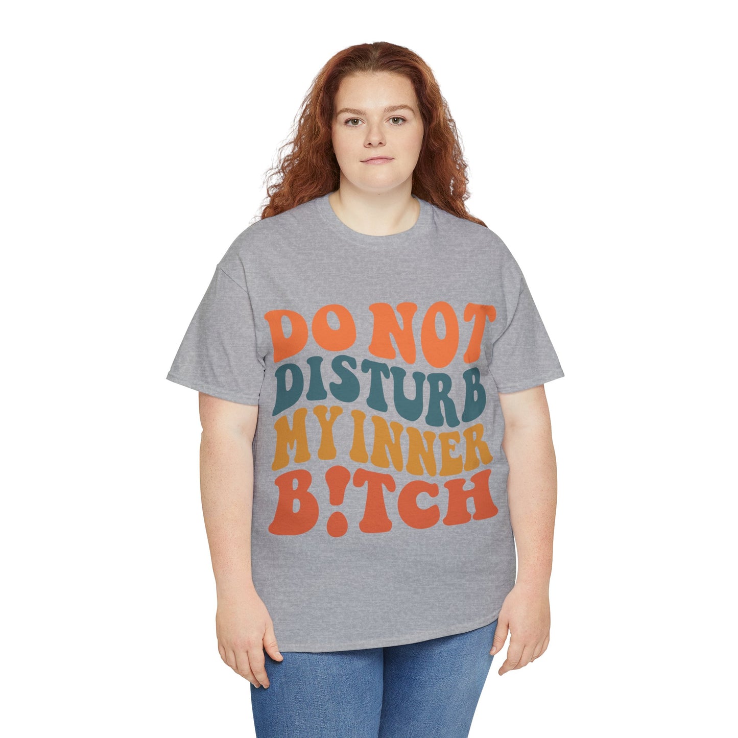Unisex Heavy Cotton Tee - Do not disturb