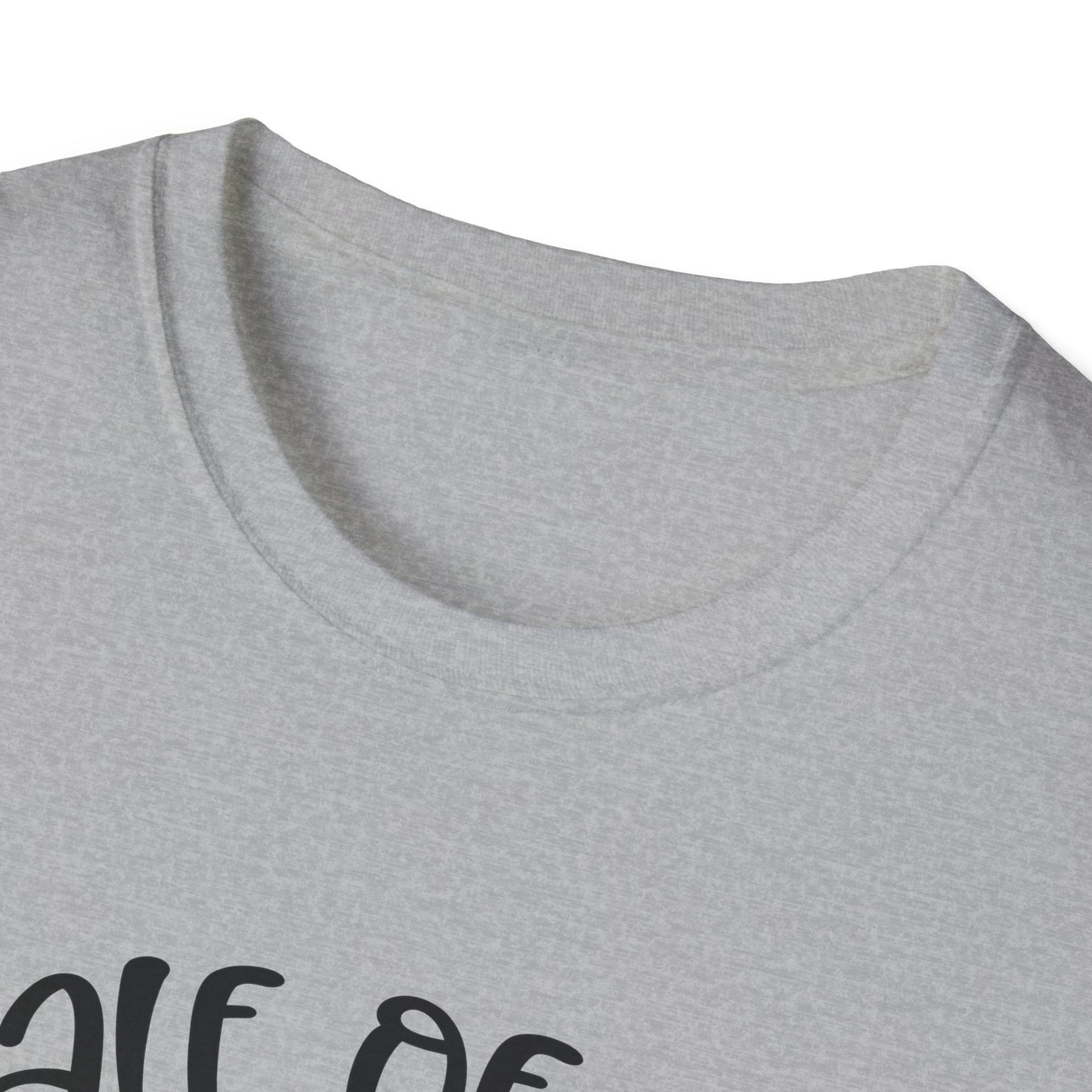 Unisex Softstyle T-Shirt - half of my heart is deployed