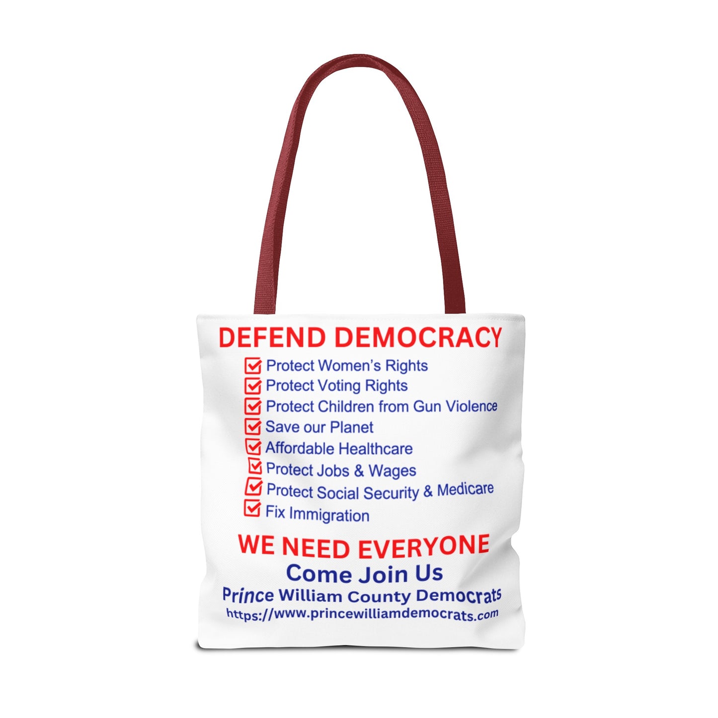 Tote Bag (AOP) - white