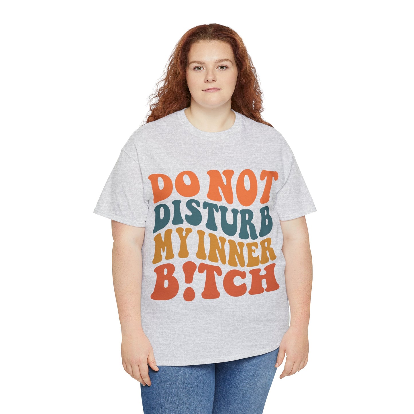 Unisex Heavy Cotton Tee - Do not disturb