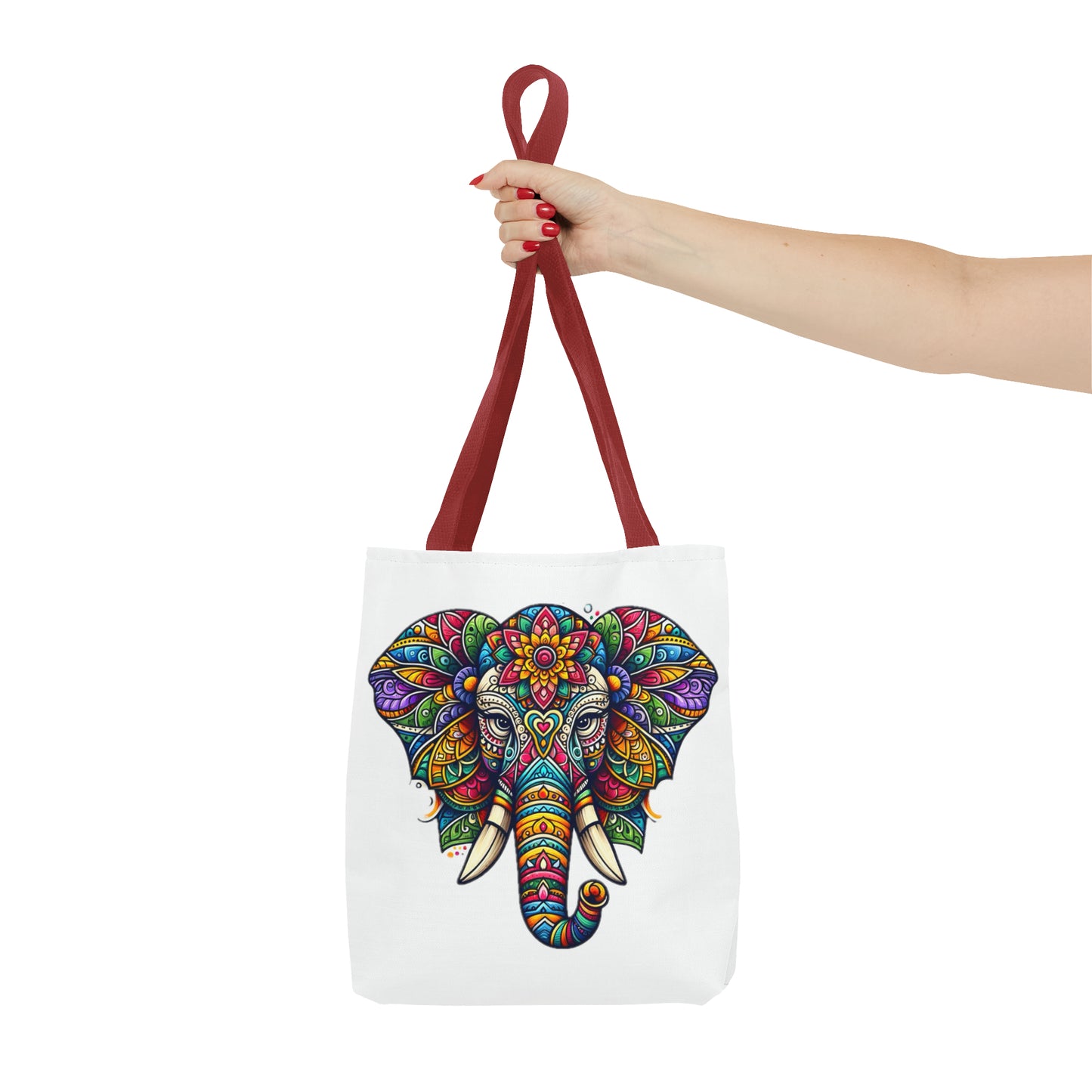 Tote Bag (AOP) - Elephant Mandala Design