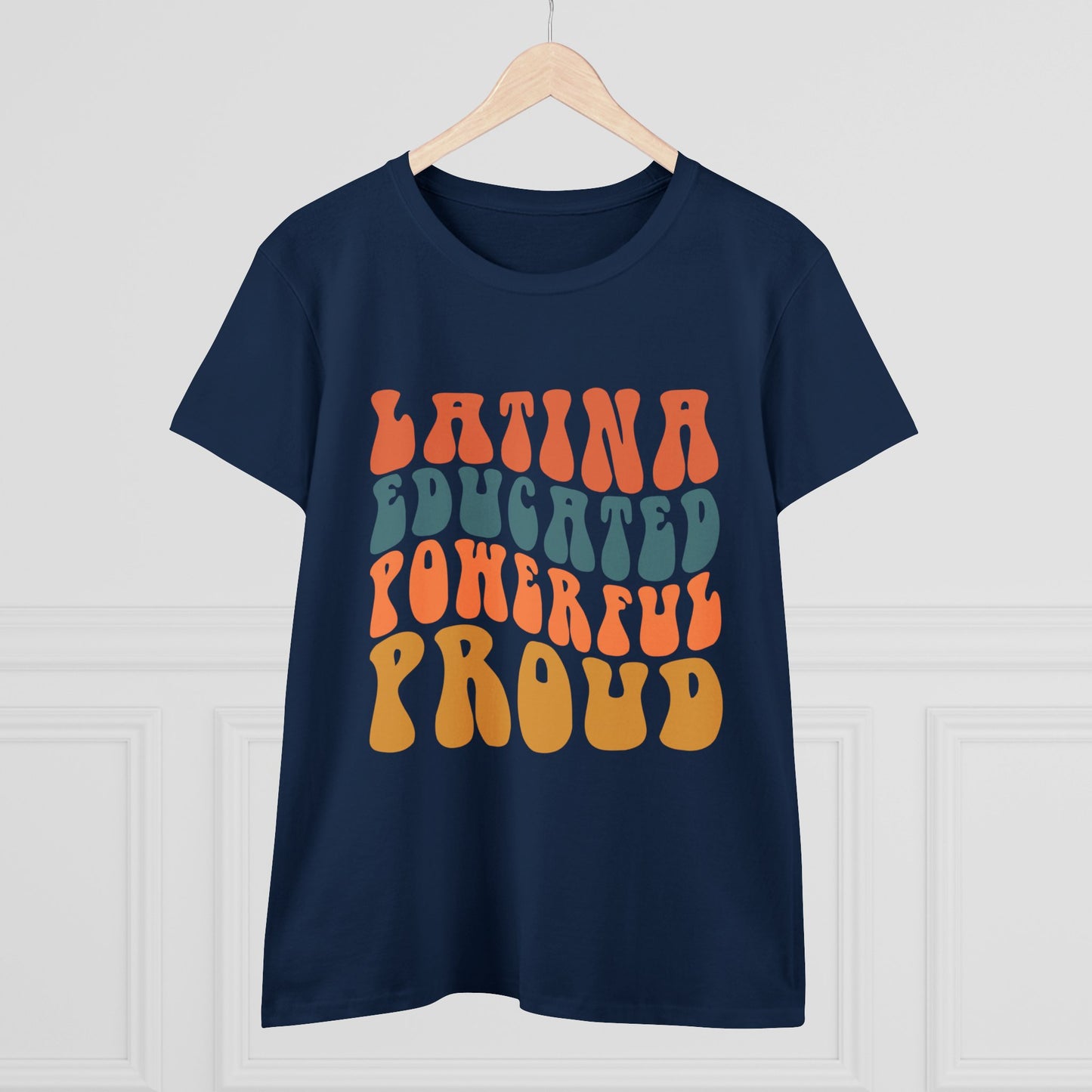 Women's Midweight Cotton Tee - Latina Pride