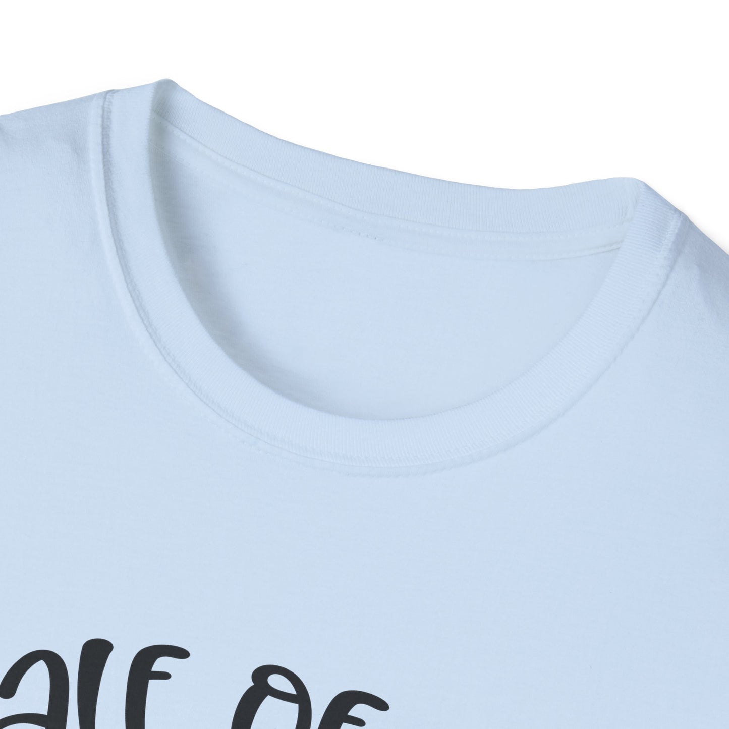 Unisex Softstyle T-Shirt - half of my heart is deployed