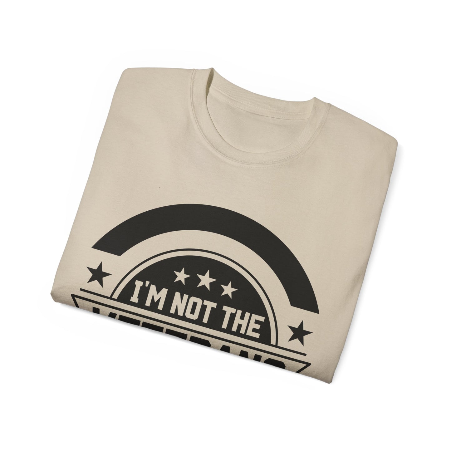 Unisex Ultra Cotton Tee- I am the Veteran