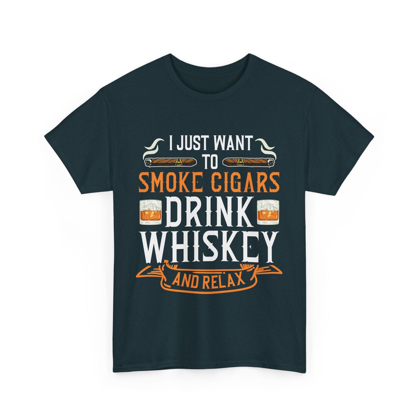 Unisex Heavy Cotton Tee - Drink Whiskey