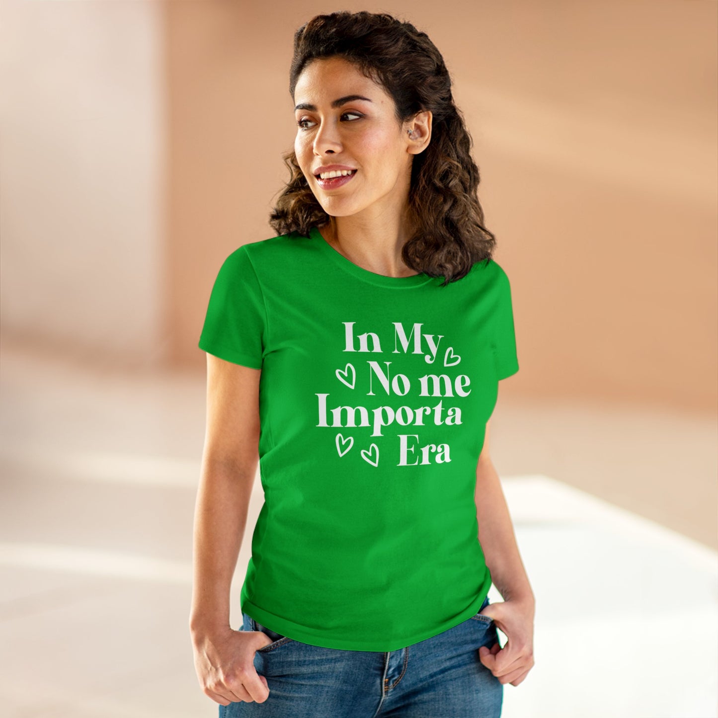 Women's Midweight Cotton Tee - In my No Me Importa Era
