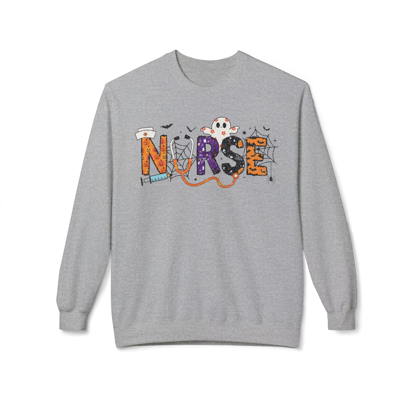 Unisex Midweight Softstyle Fleece Crewneck Sweatshirt - Nurse