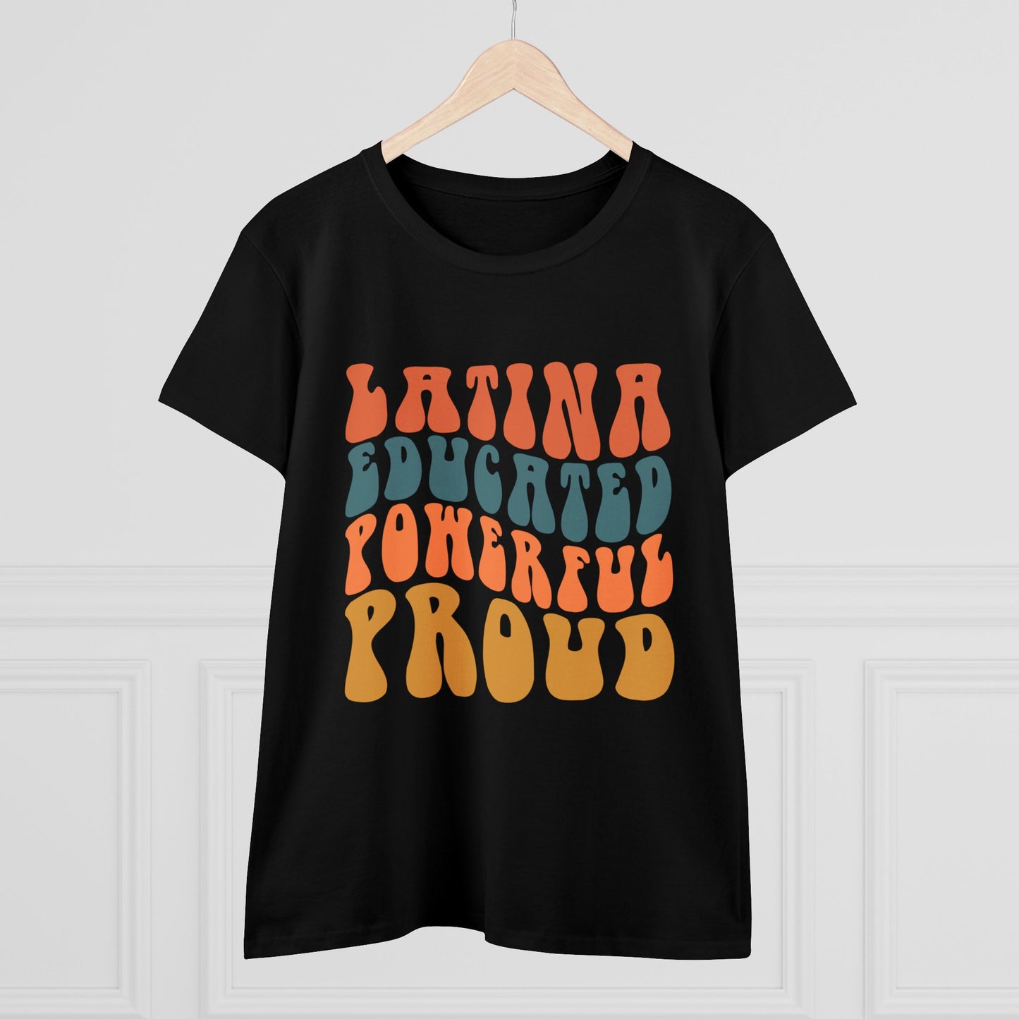Women's Midweight Cotton Tee - Latina Pride