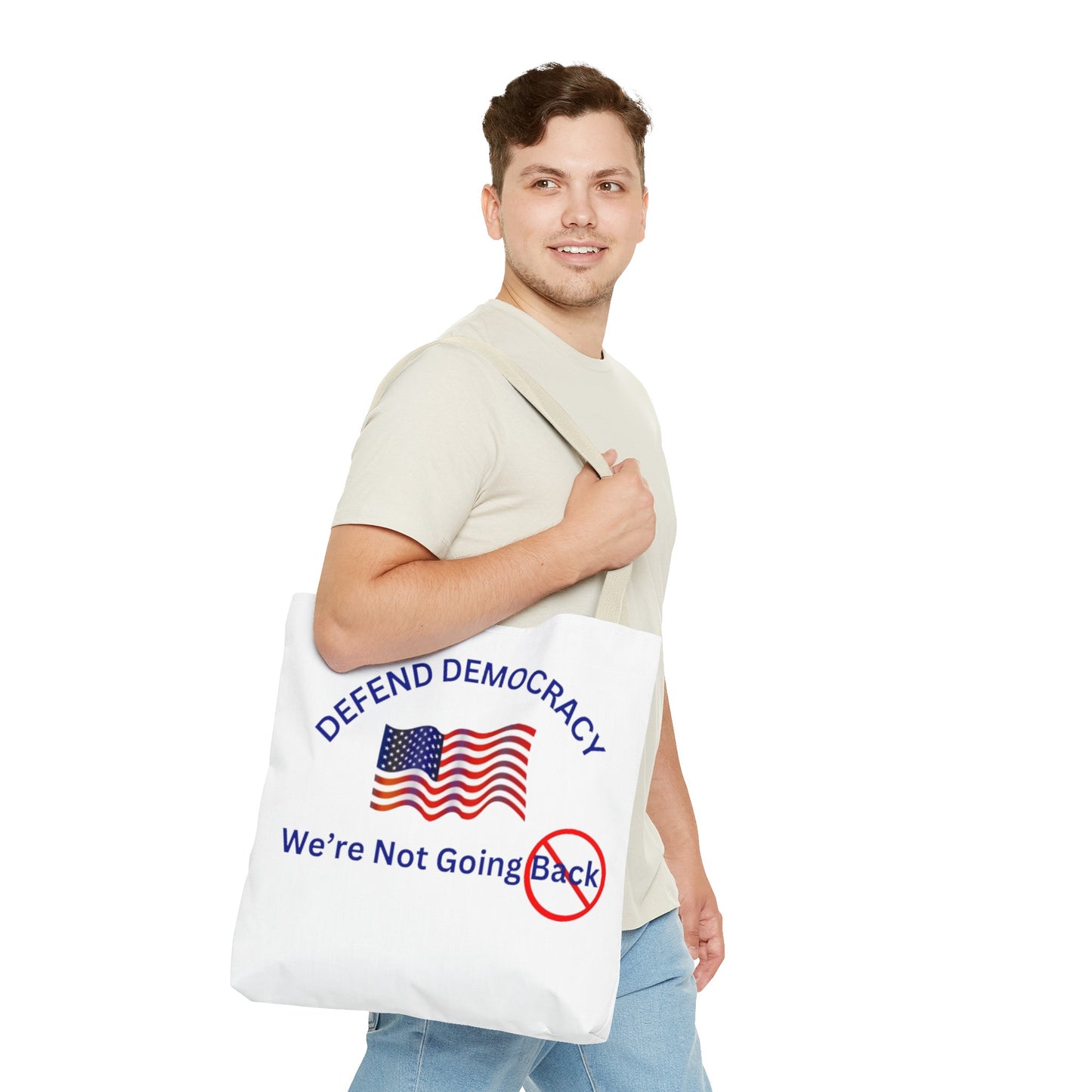 Tote Bag (AOP) - white